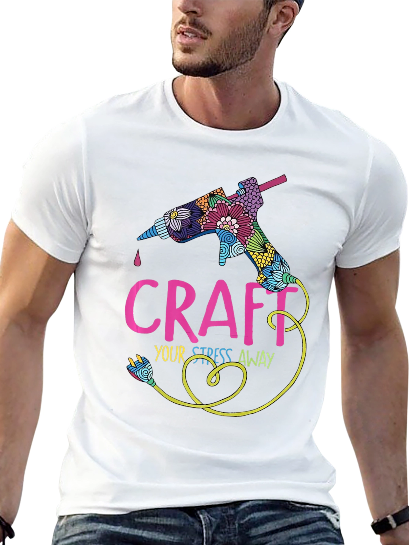 Craft Your Stress Away Graphic T-Shirt