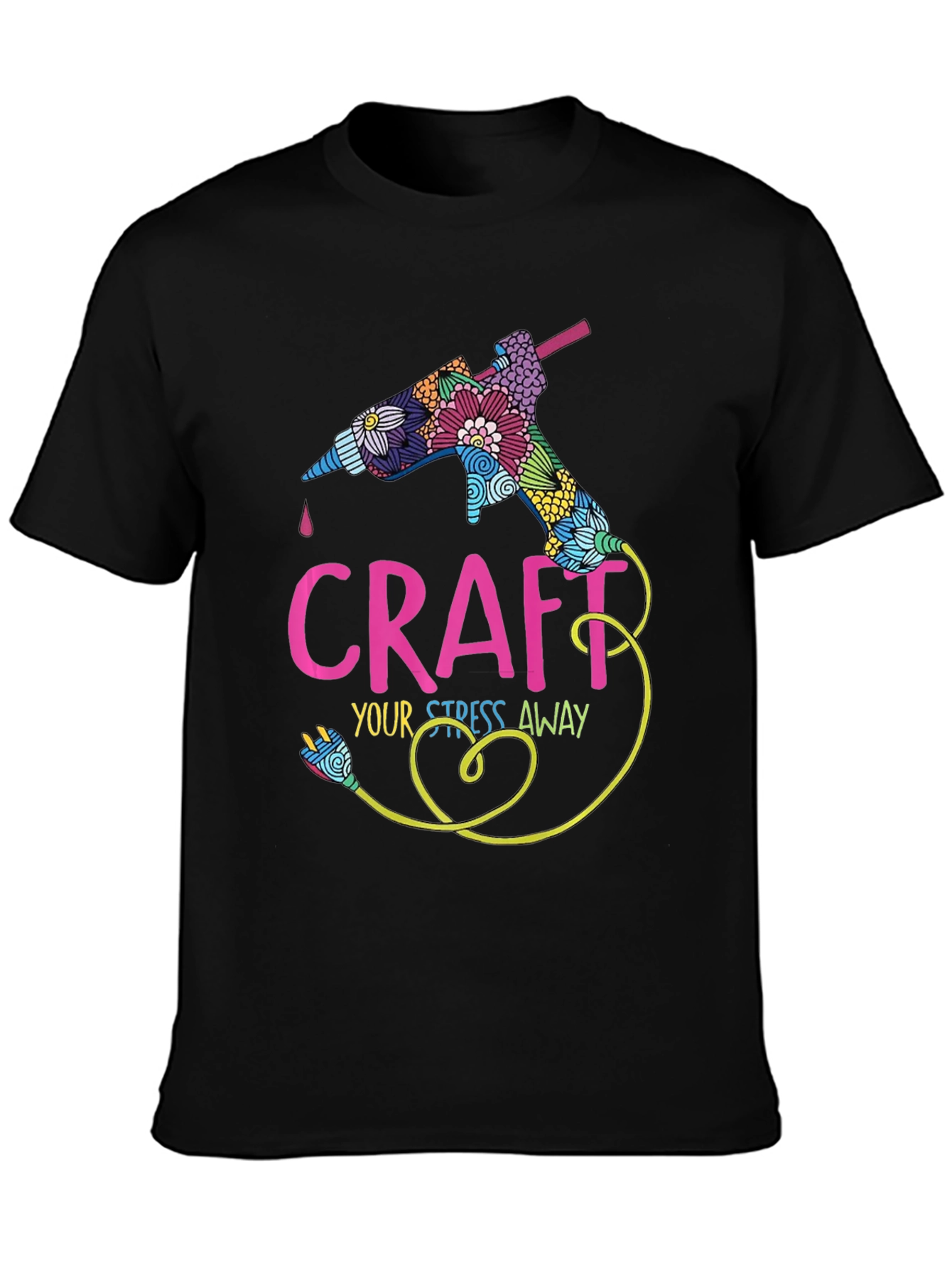 Craft Your Stress Away Graphic T-Shirt