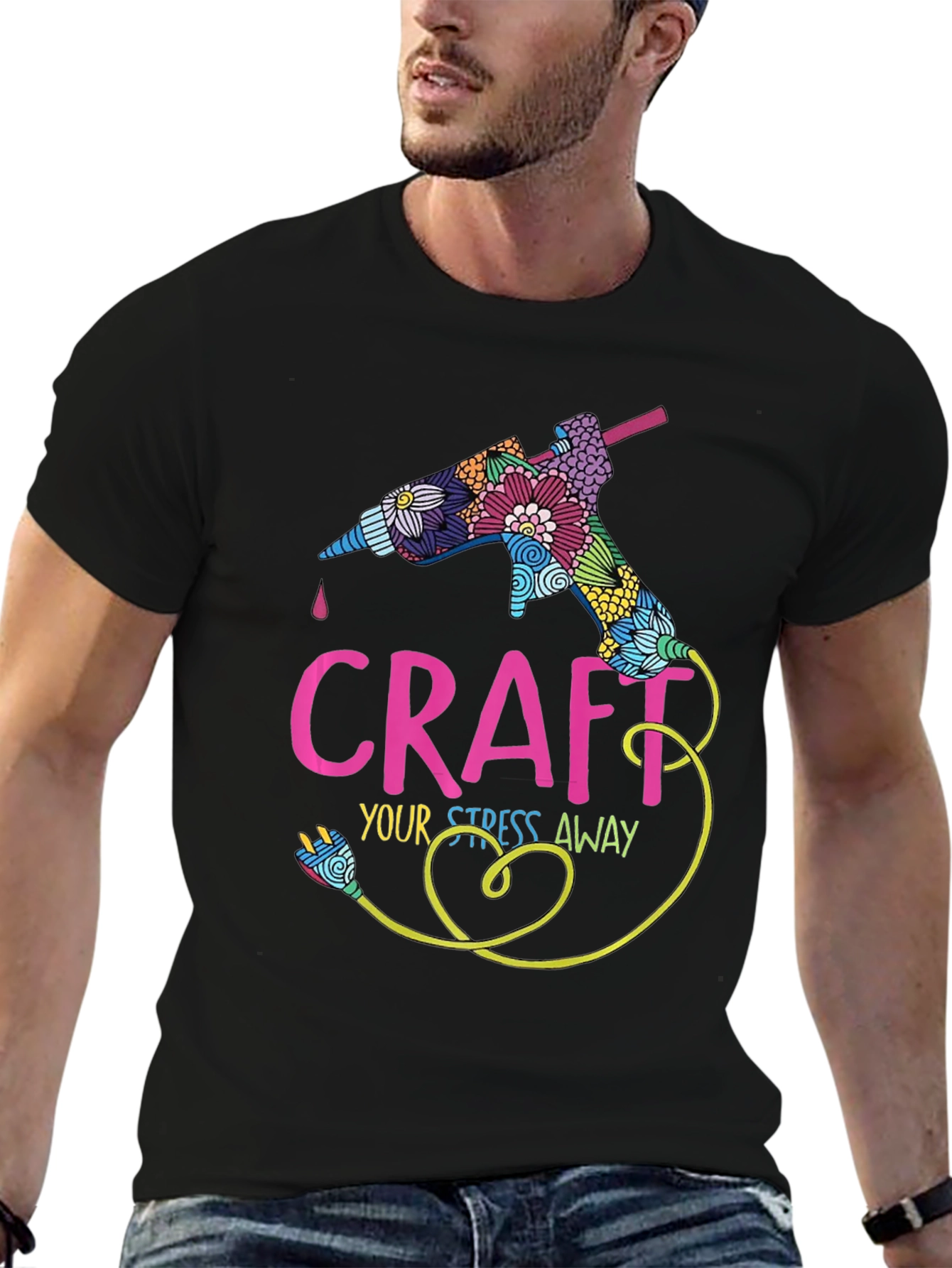 Craft Your Stress Away Graphic T-Shirt