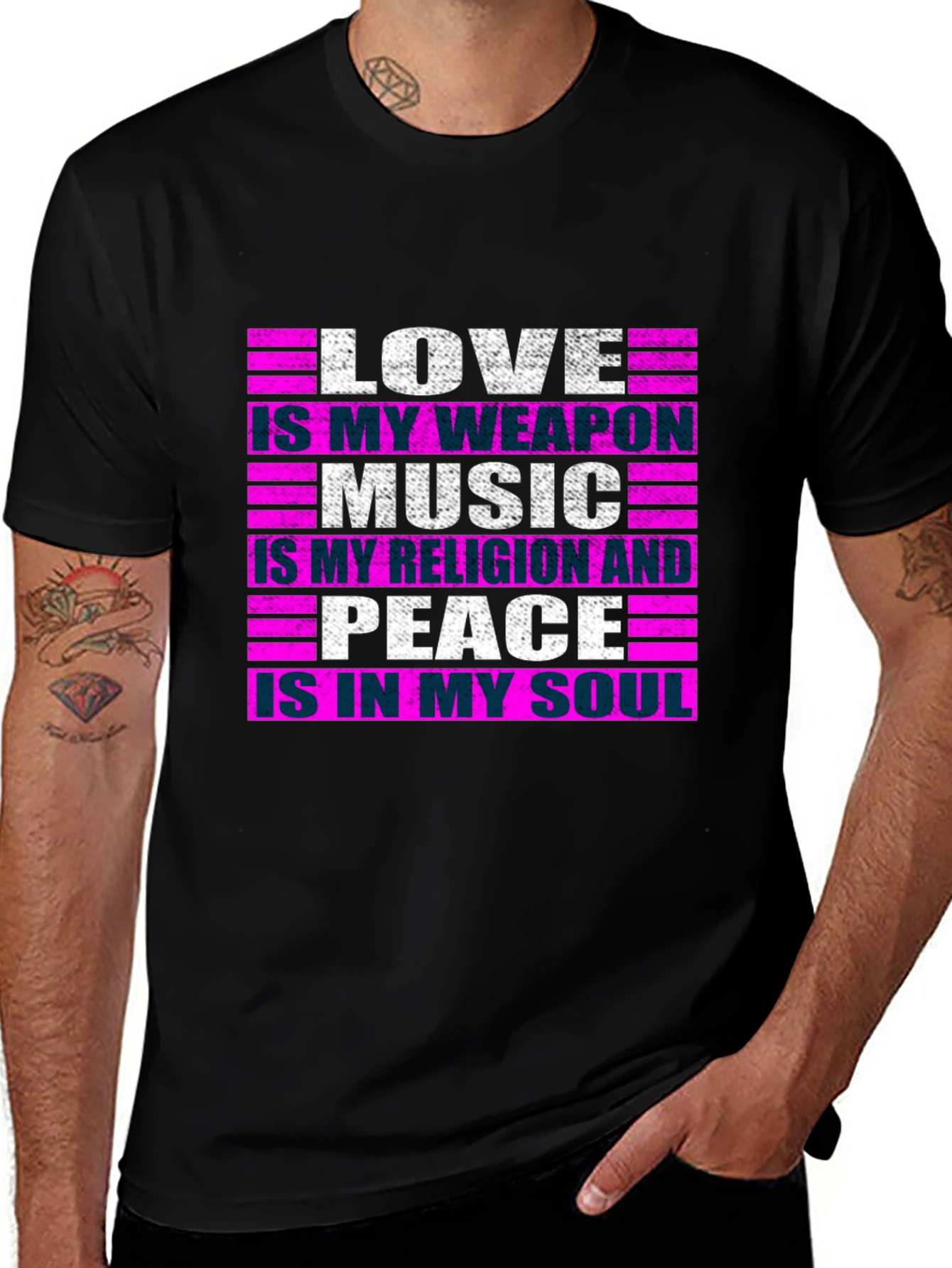 Love Music Peace T-Shirt