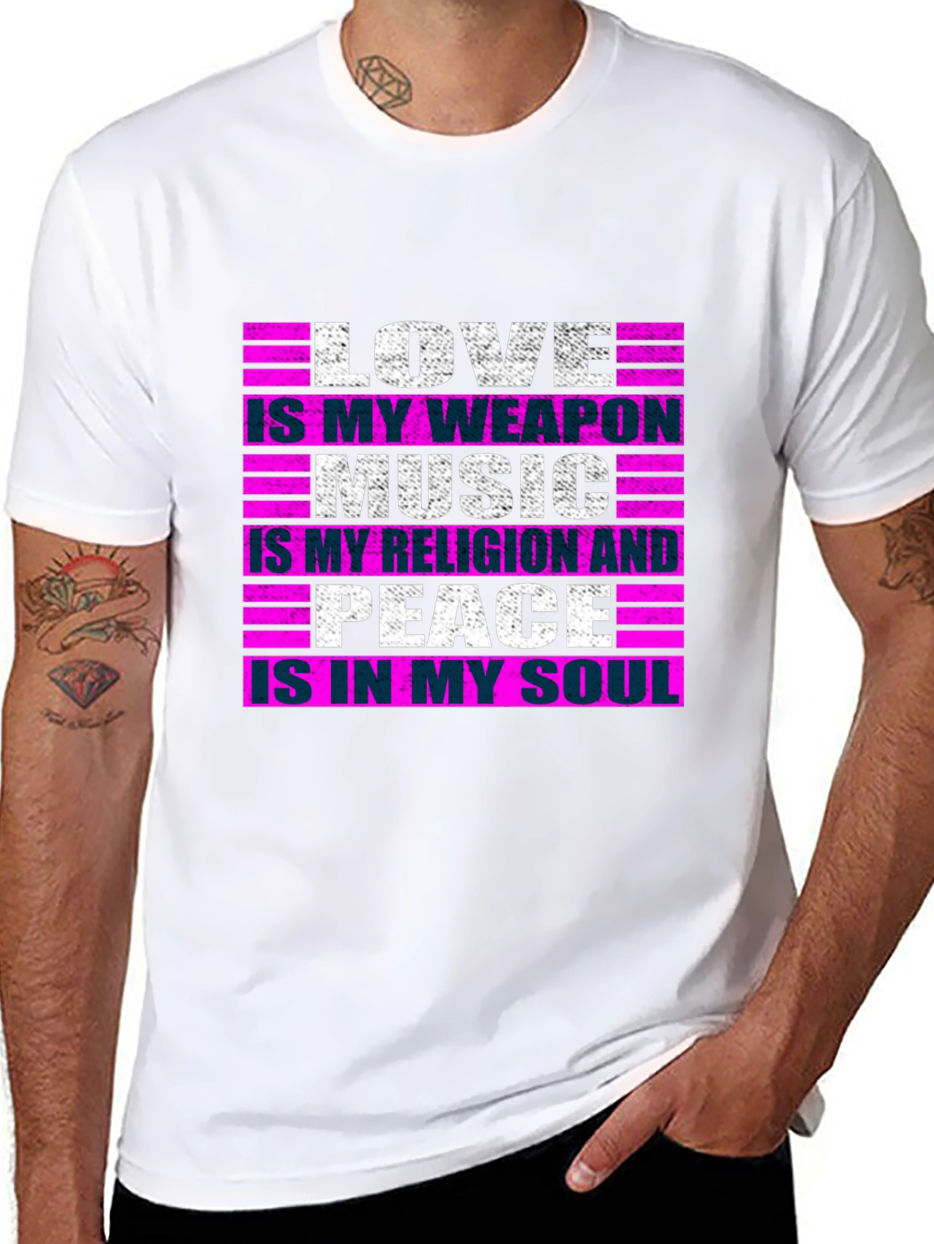 Love Music Peace T-Shirt