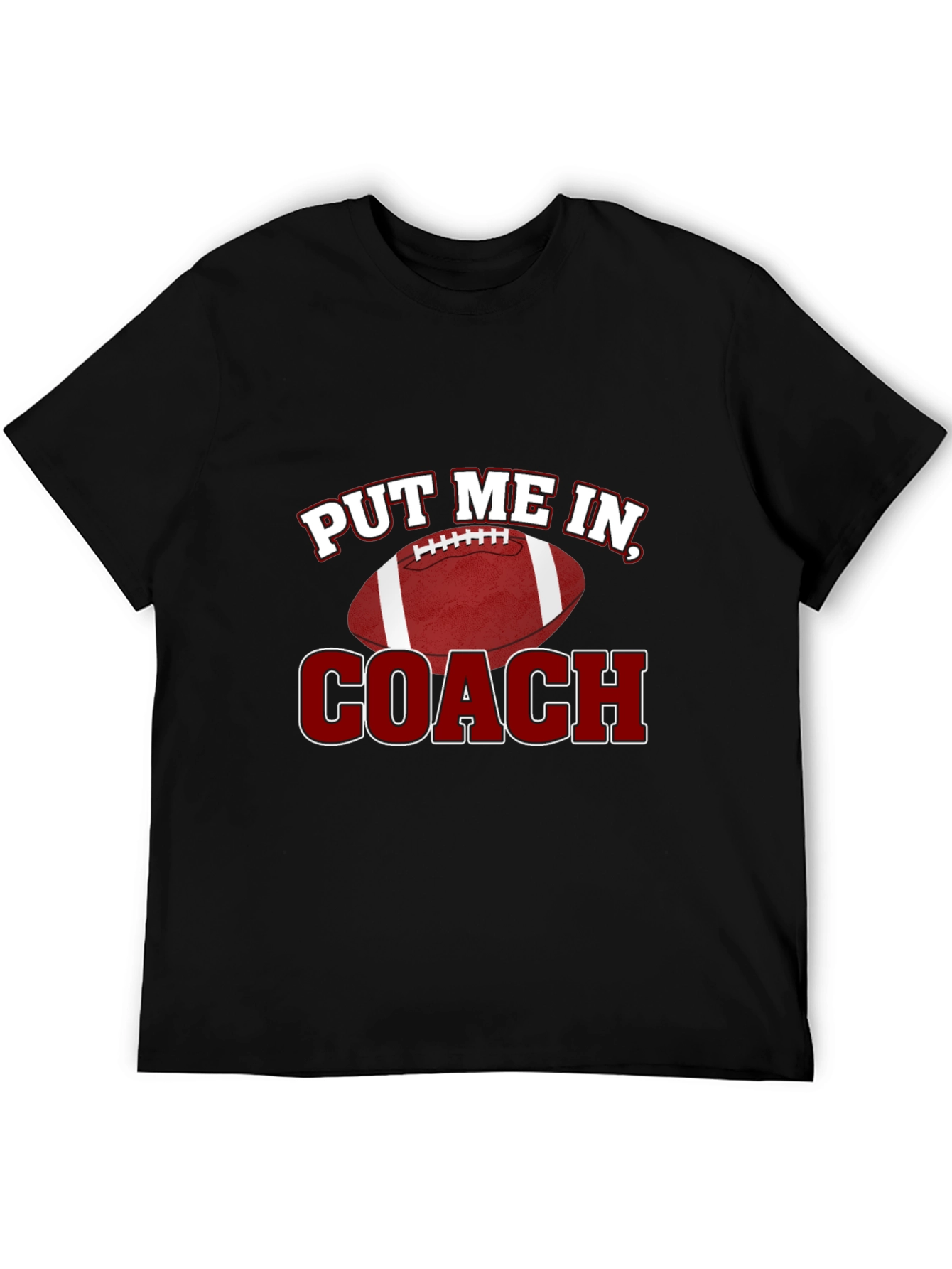 Put Me In Coach! Football Graphic Tee