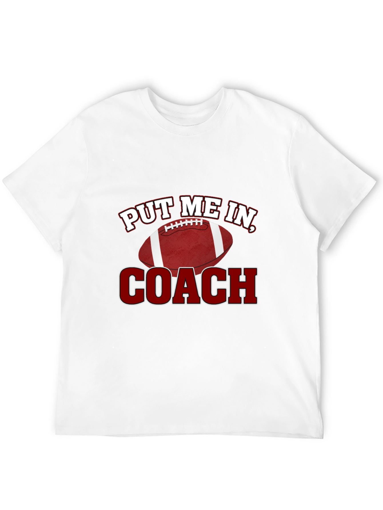 Put Me In Coach! Football Graphic Tee