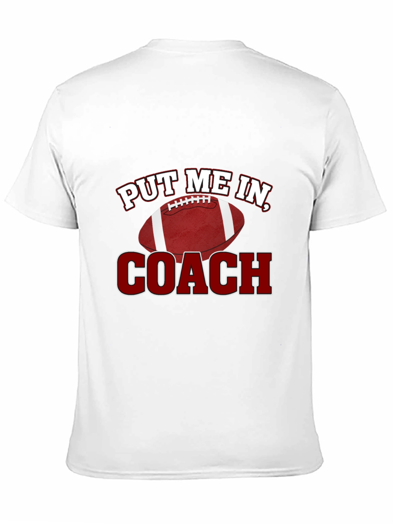 Put Me In Coach! Football Graphic Tee