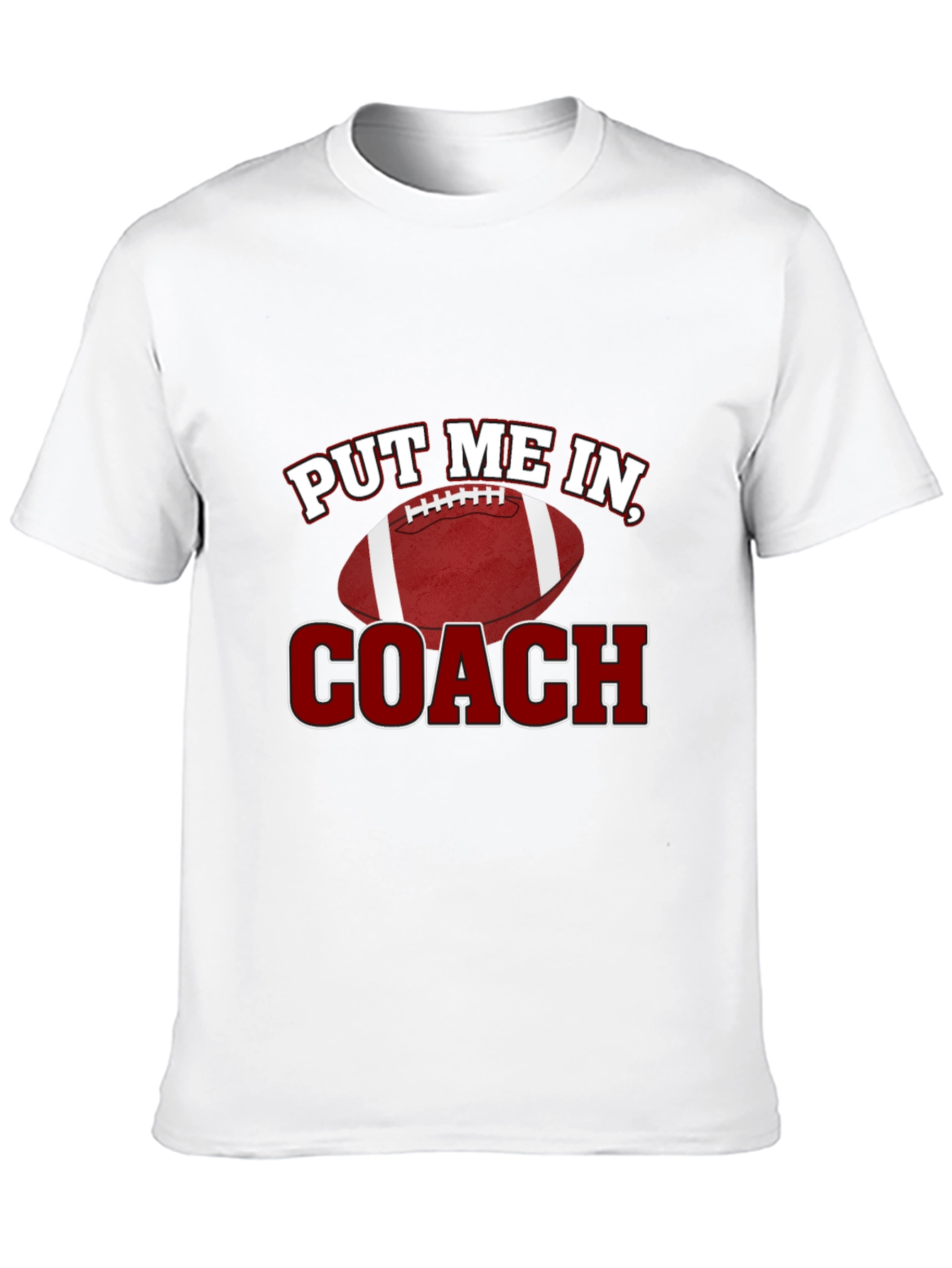 Put Me In Coach! Football Graphic Tee