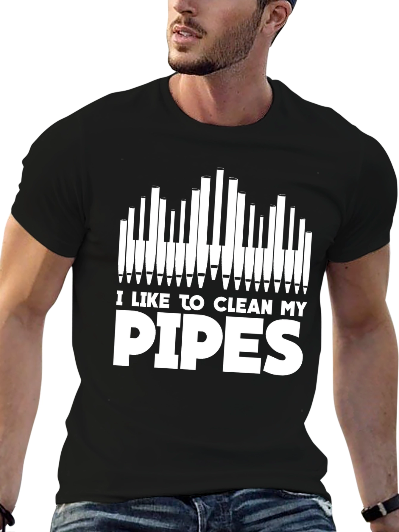Clean My Pipes Funny T-Shirt