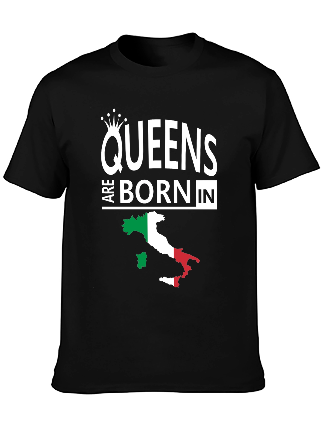 Queens Born in Italy T-Shirt