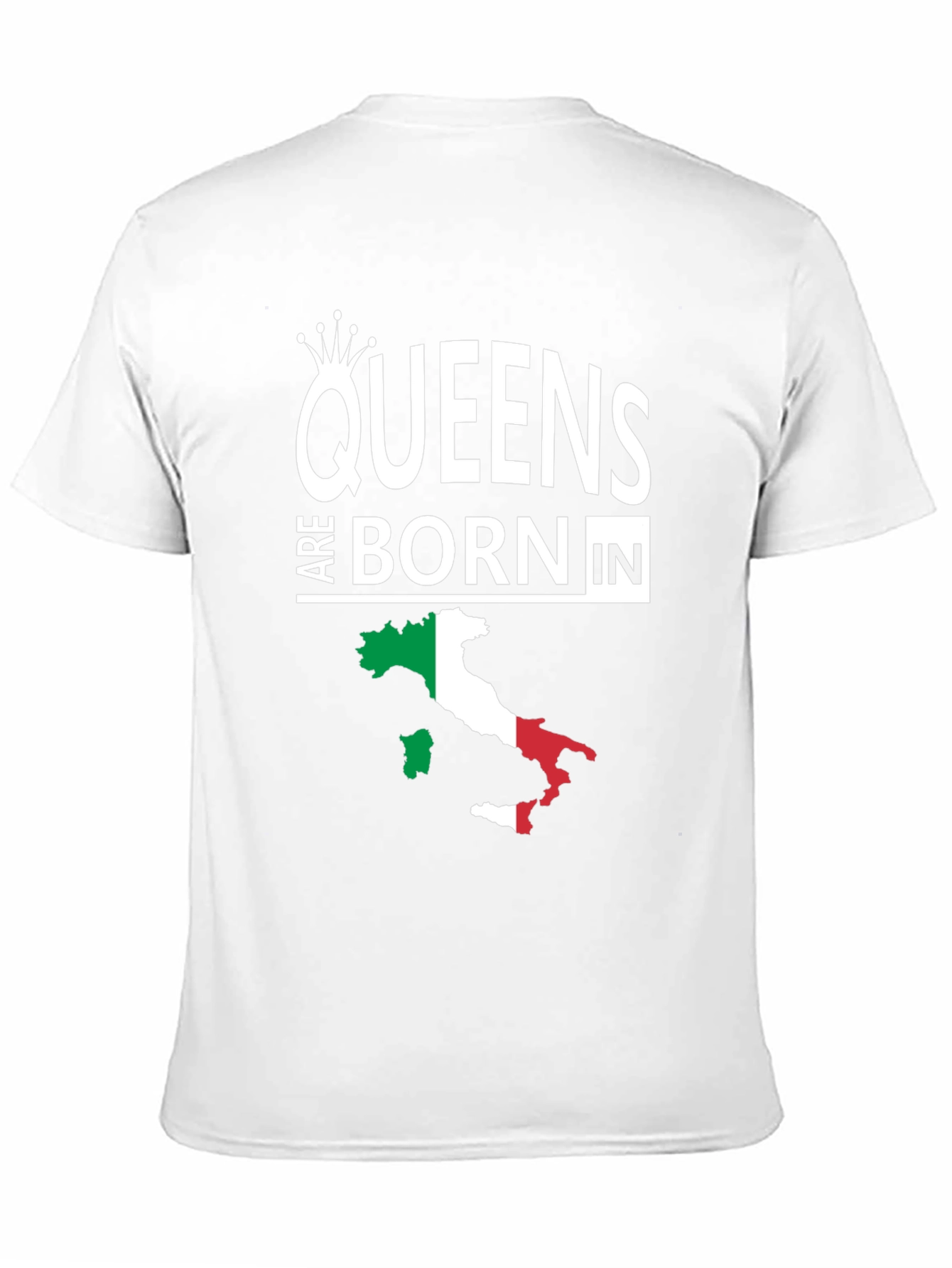 Queens Born in Italy T-Shirt