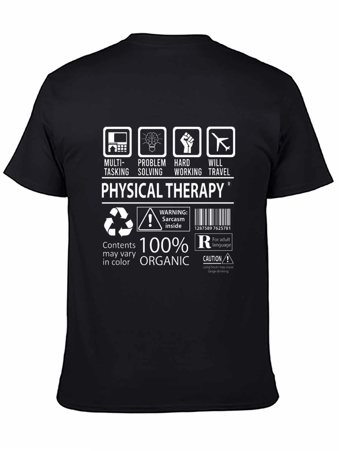 Physical Therapy Multitasking Organic Cotton T-Shirt