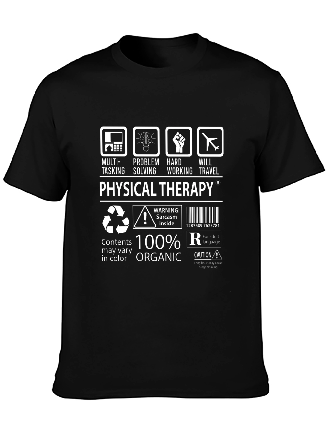 Physical Therapy Multitasking Organic Cotton T-Shirt