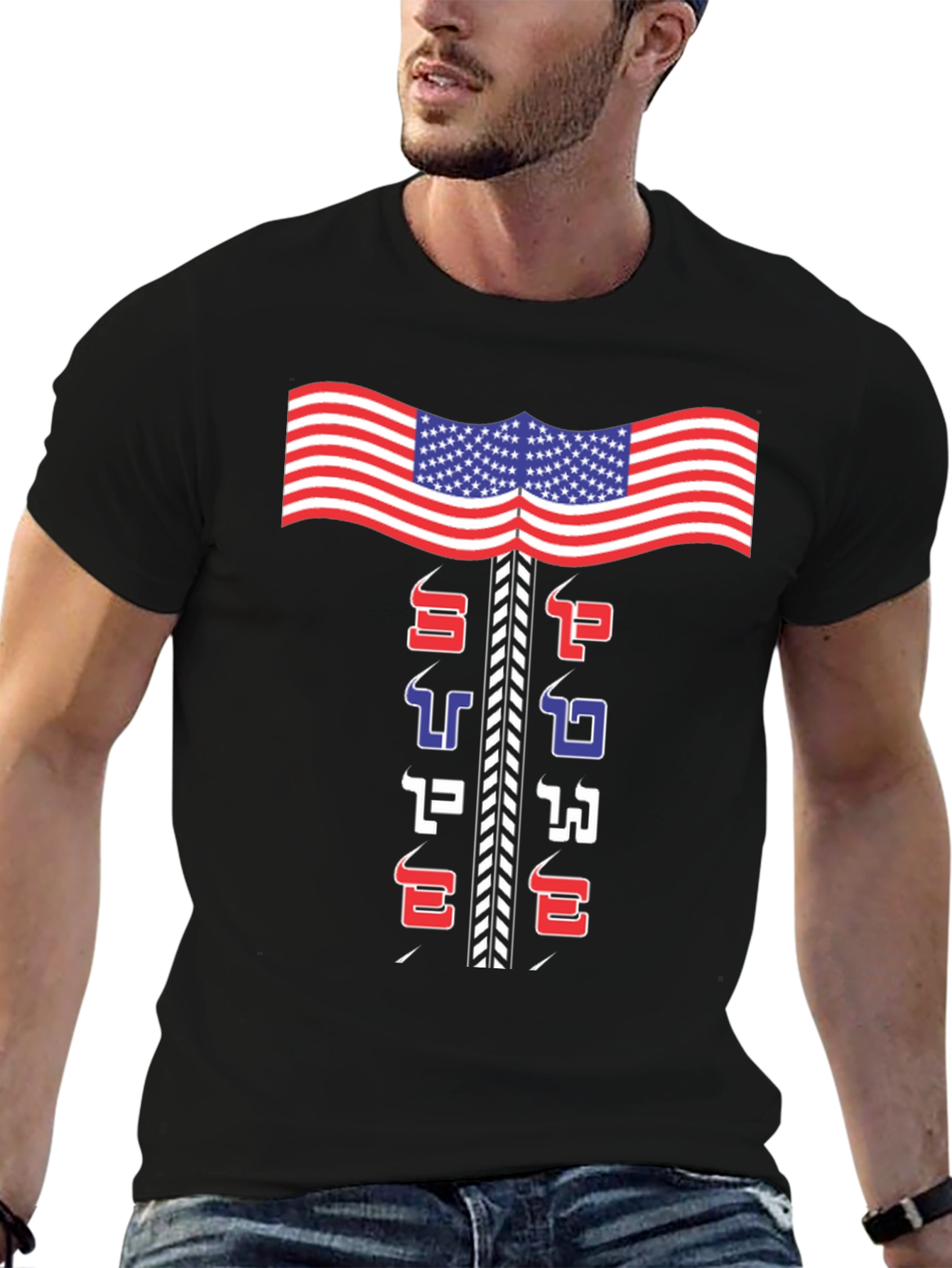 Patriotic Hebrew Pride T-Shirt