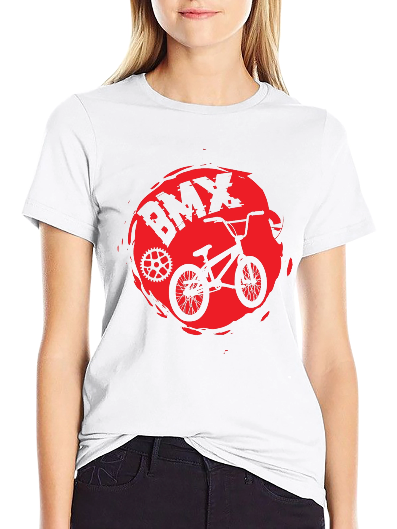BMX Bike Graphic Tee - Cool Cycle Design