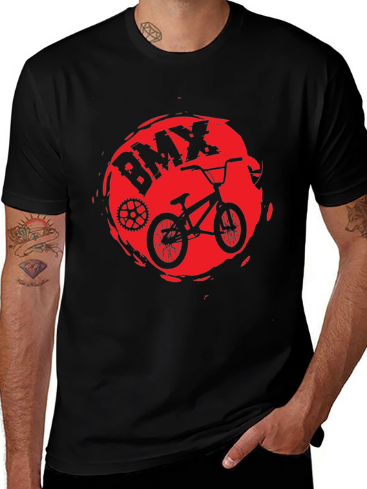BMX Bike Graphic Tee - Cool Cycle Design
