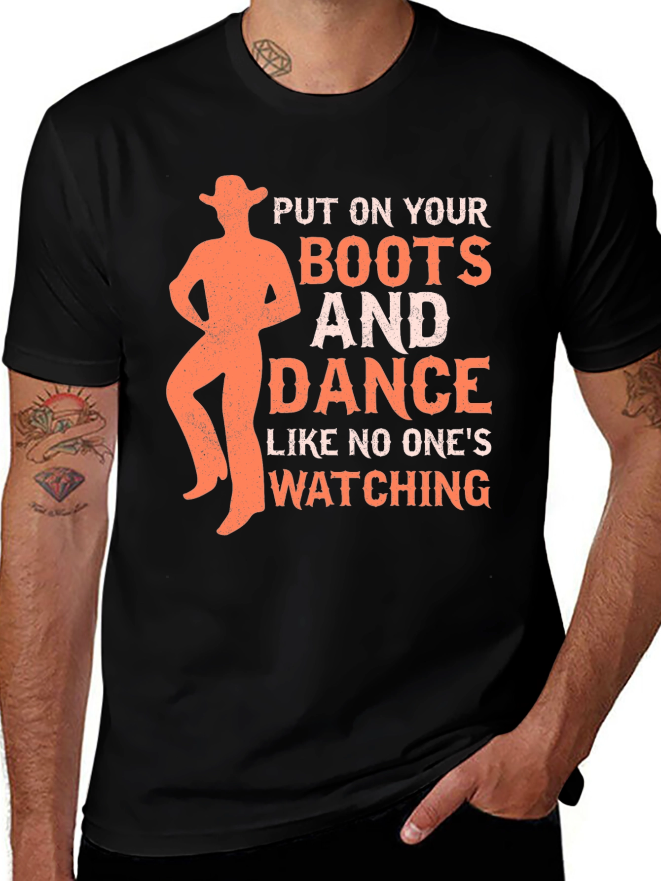 Dance Like No Ones Watching Graphic T-Shirt