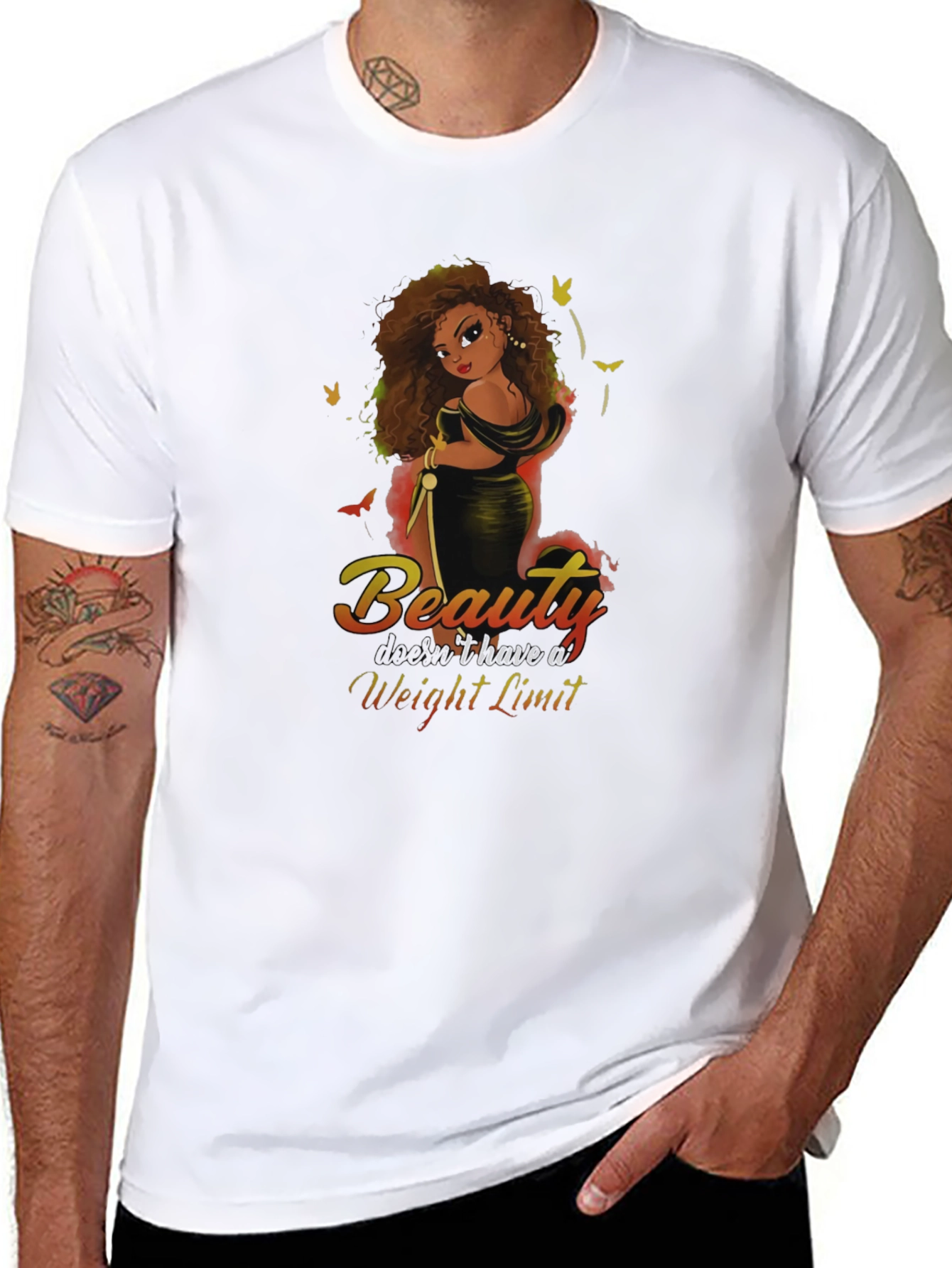 Beauty Has No Weight Limit T-Shirt