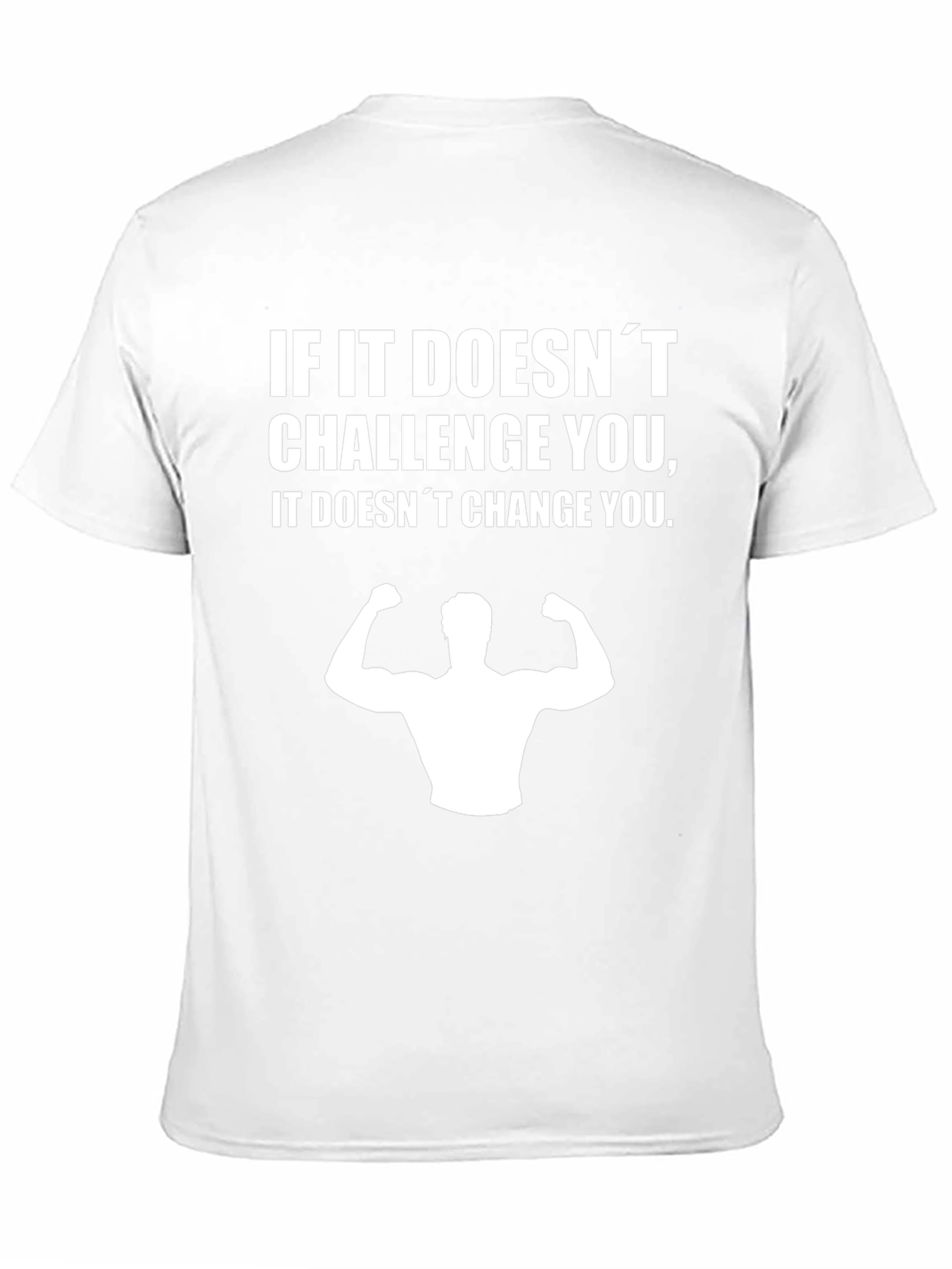 Motivational Workout T-Shirt - Challenge Changes You!