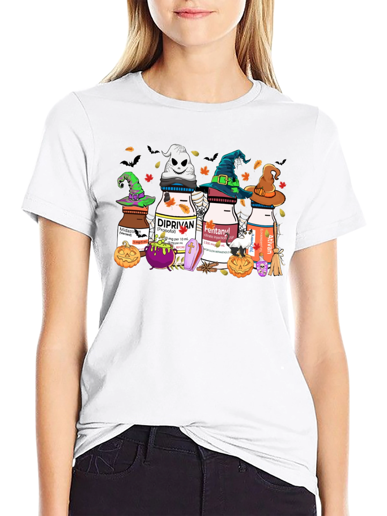 Halloween Rx Medicine Bottles T-Shirt