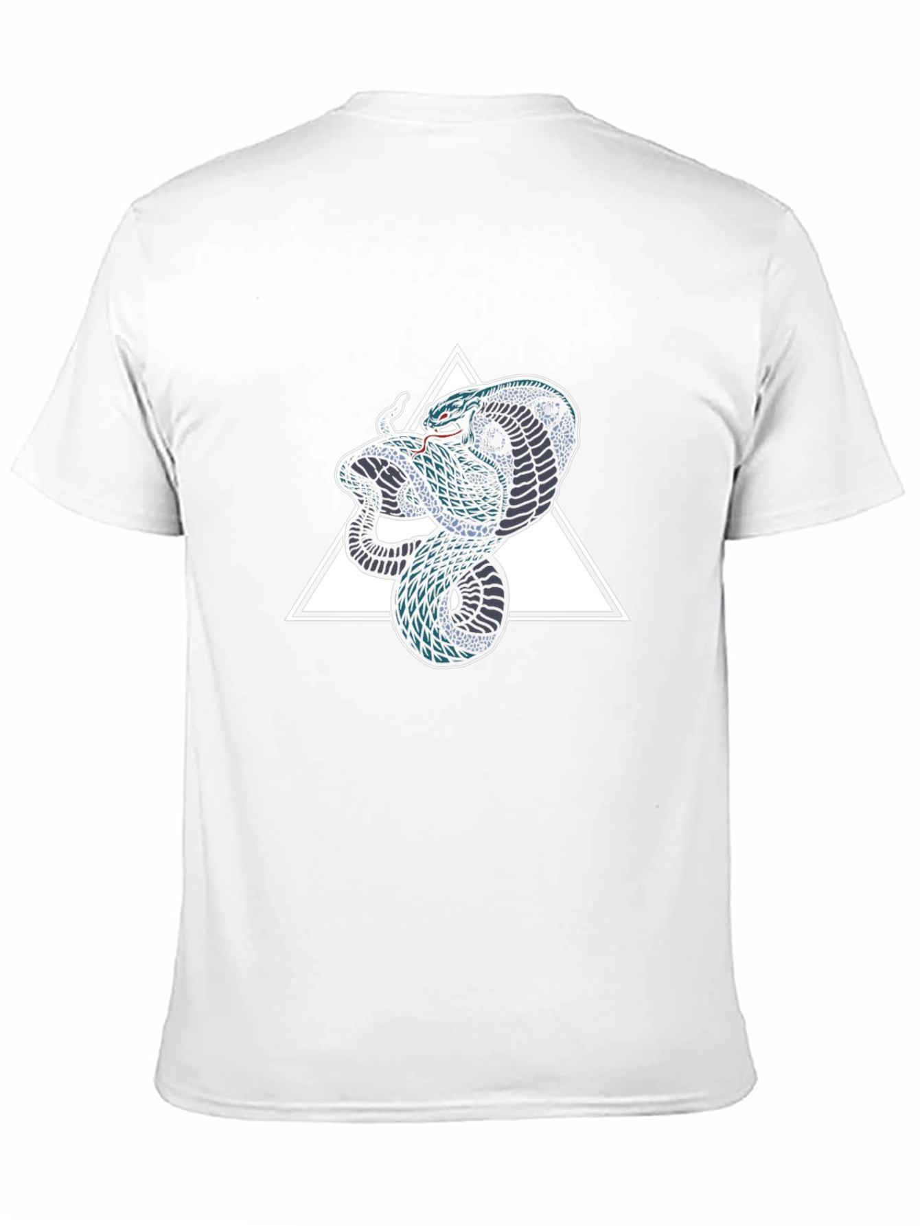 Cobra Triangle Graphic Tee - Mens Black T-Shirt
