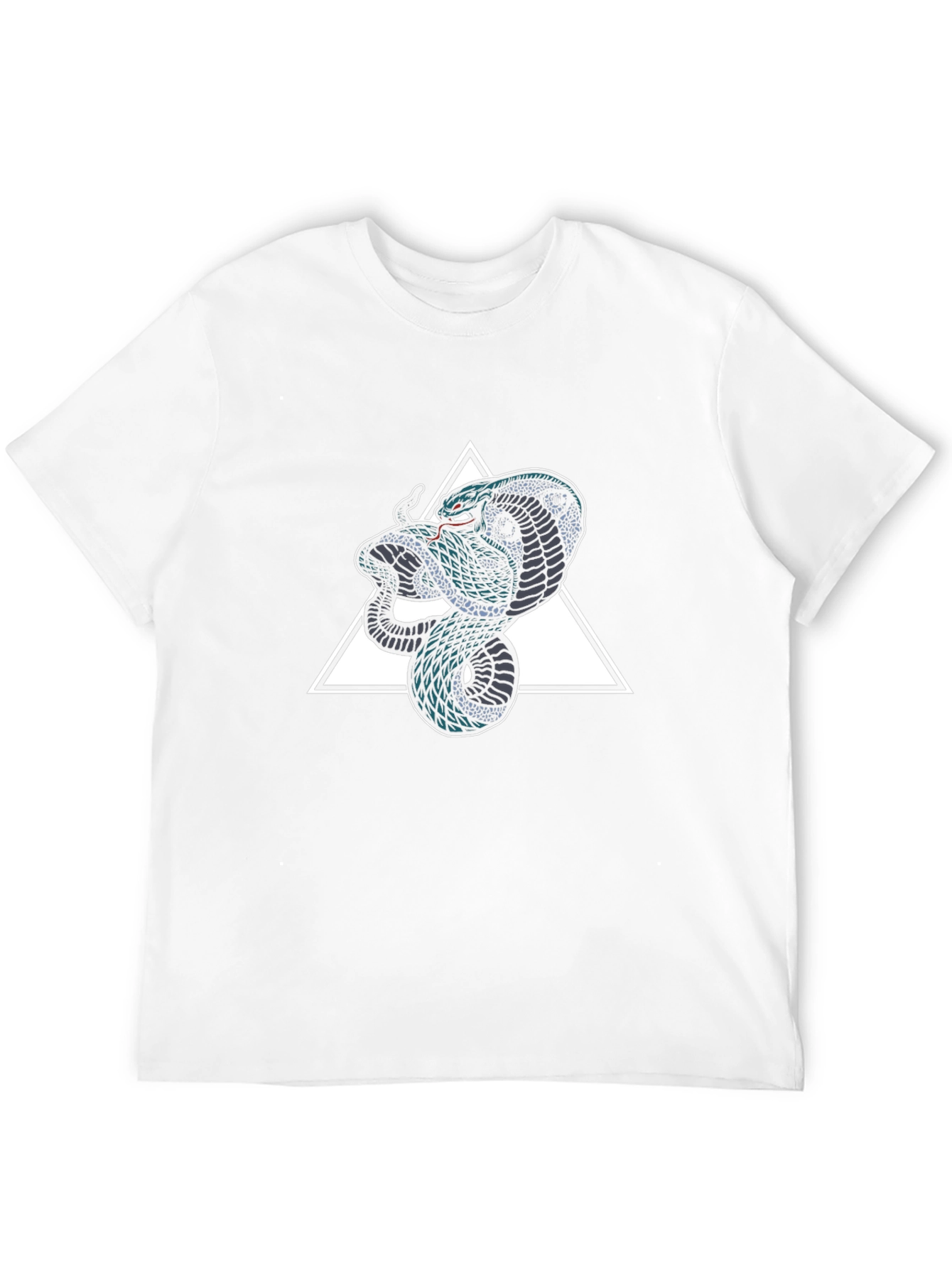 Cobra Triangle Graphic Tee - Mens Black T-Shirt