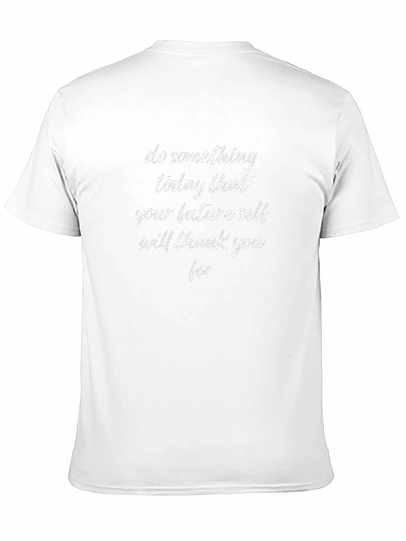 Motivational Black T-Shirt - Future Self