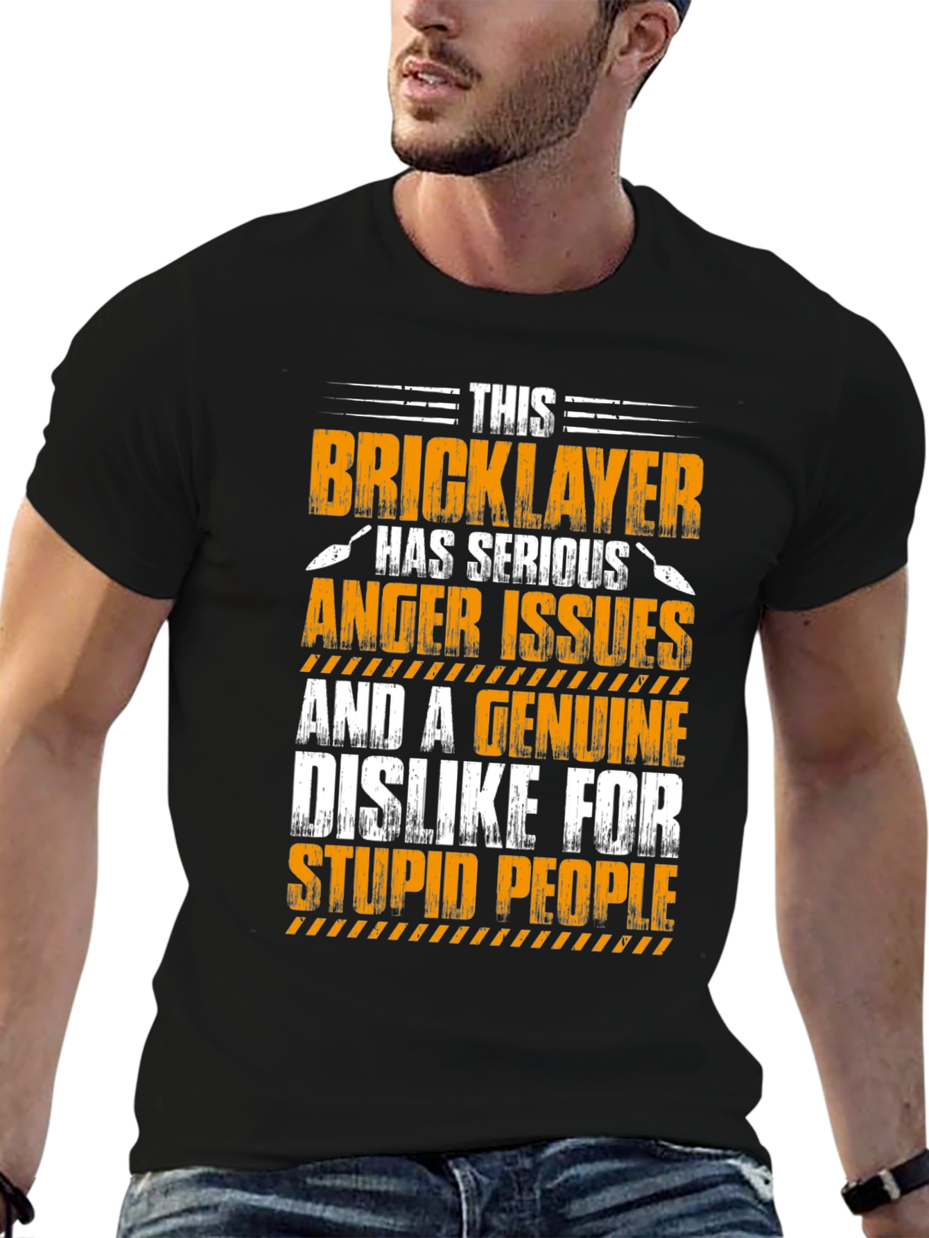 Bricklayer Attitude Graphic T-Shirt