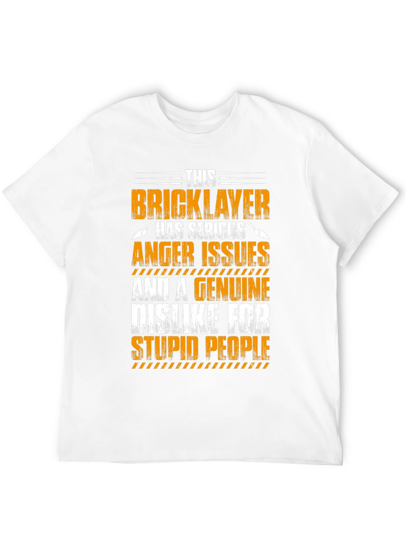 Bricklayer Attitude Graphic T-Shirt