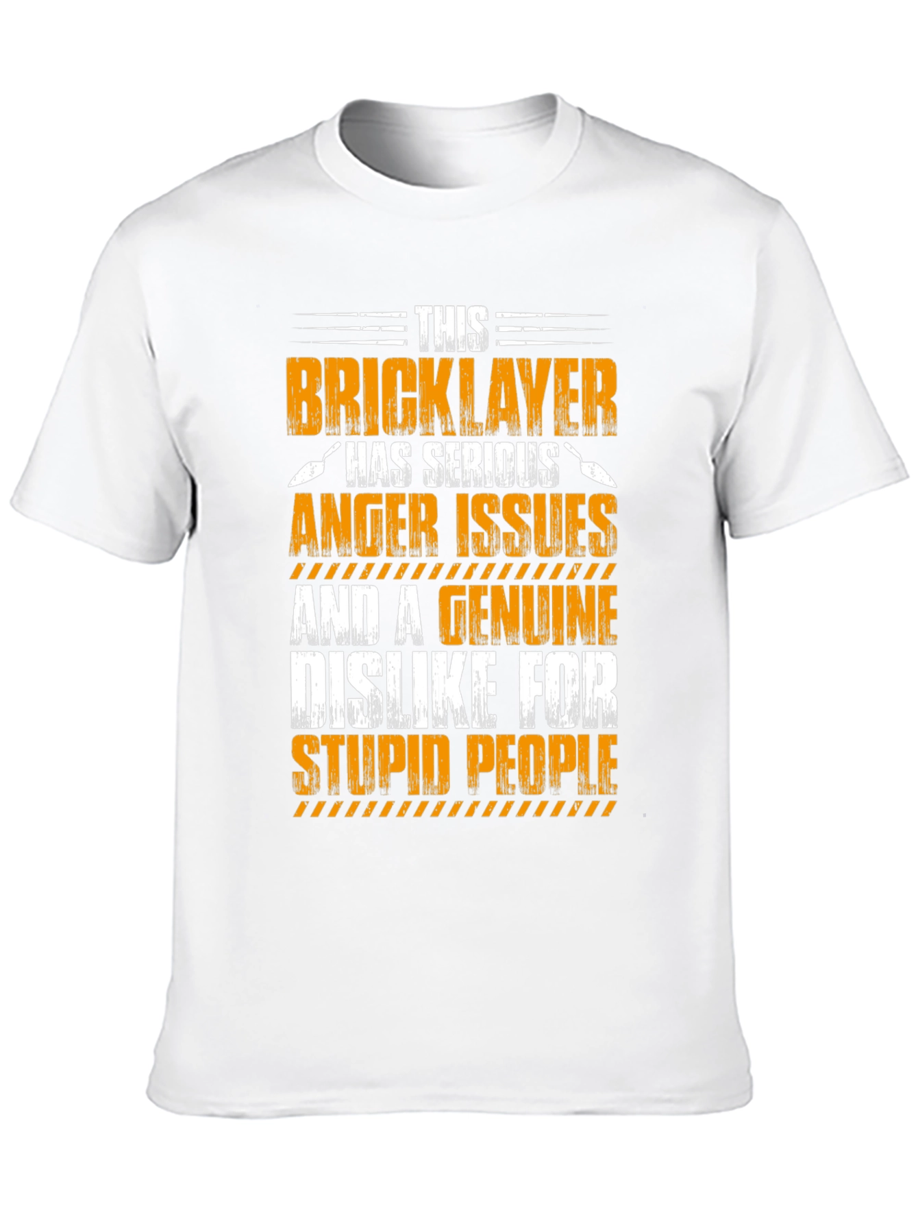 Bricklayer Attitude Graphic T-Shirt