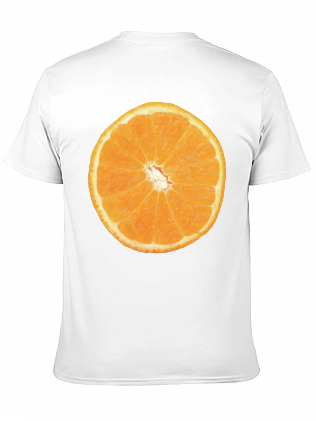 Orange Slice Graphic Tee - Citrus Fruit T-Shirt