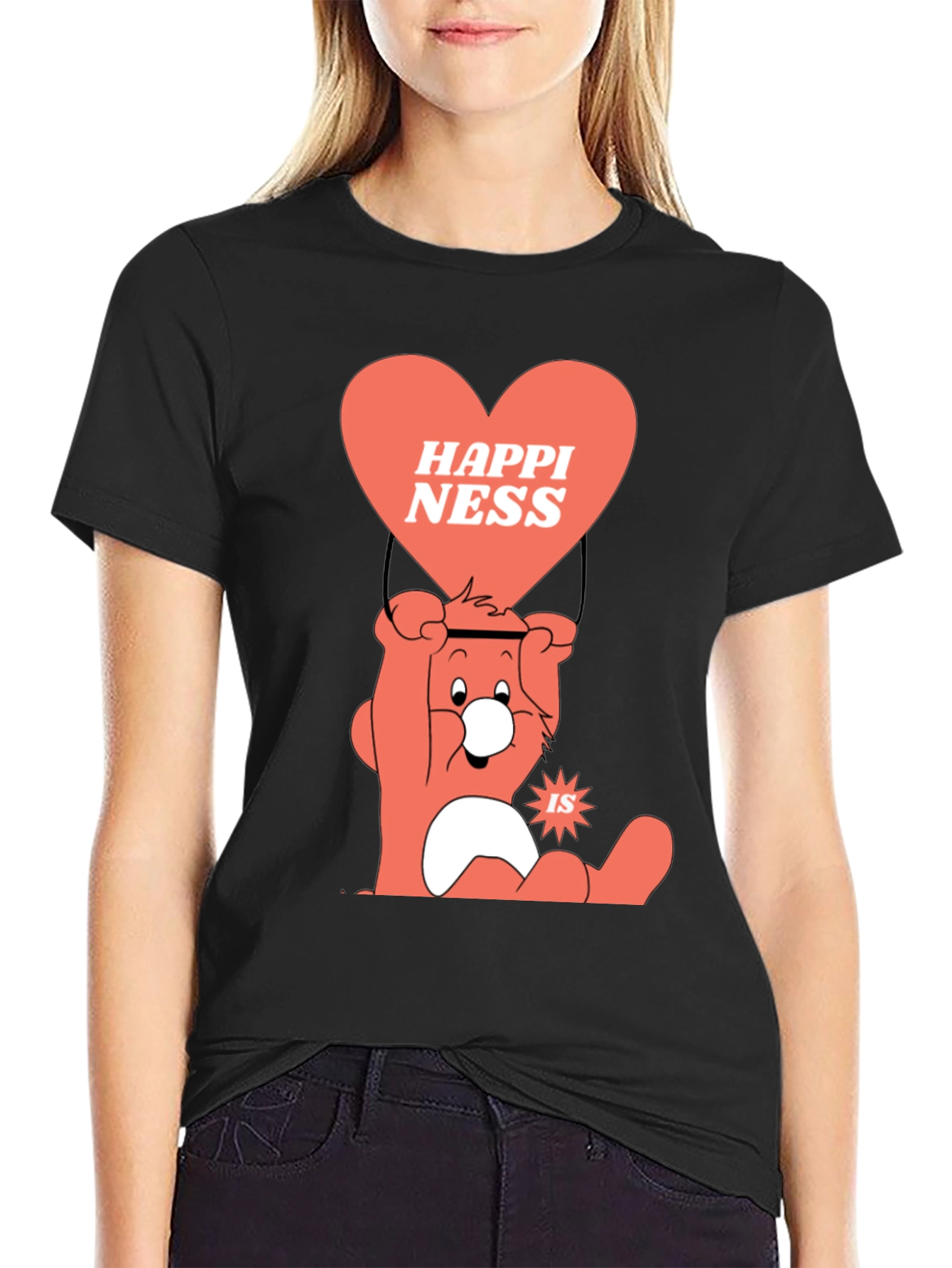 Happiness Bear Graphic T-Shirt
