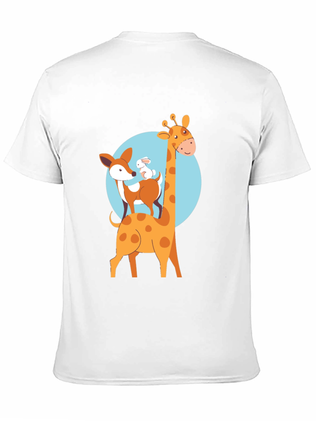 Cute Animal Stack Graphic Tee