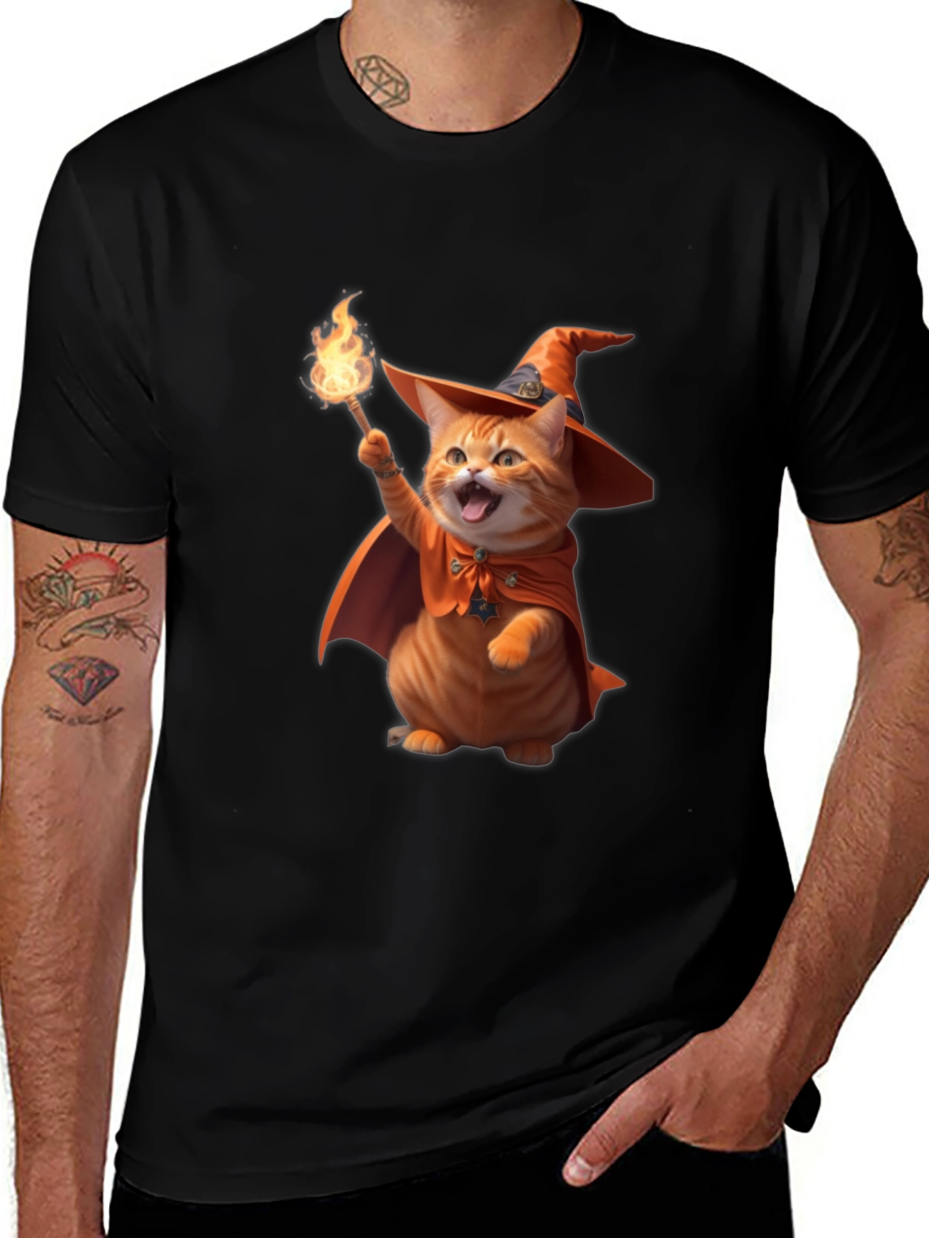 Wizard Cat T-Shirt
