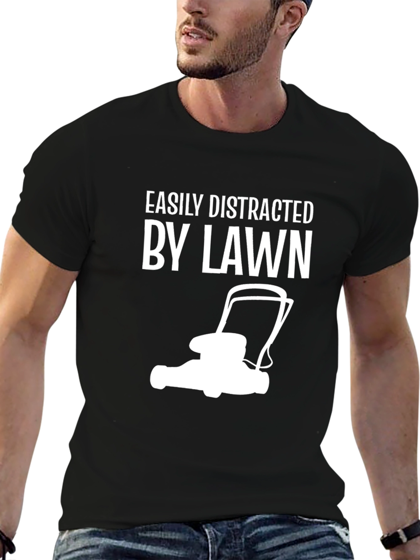 Easily Distracted By Lawn T-Shirt