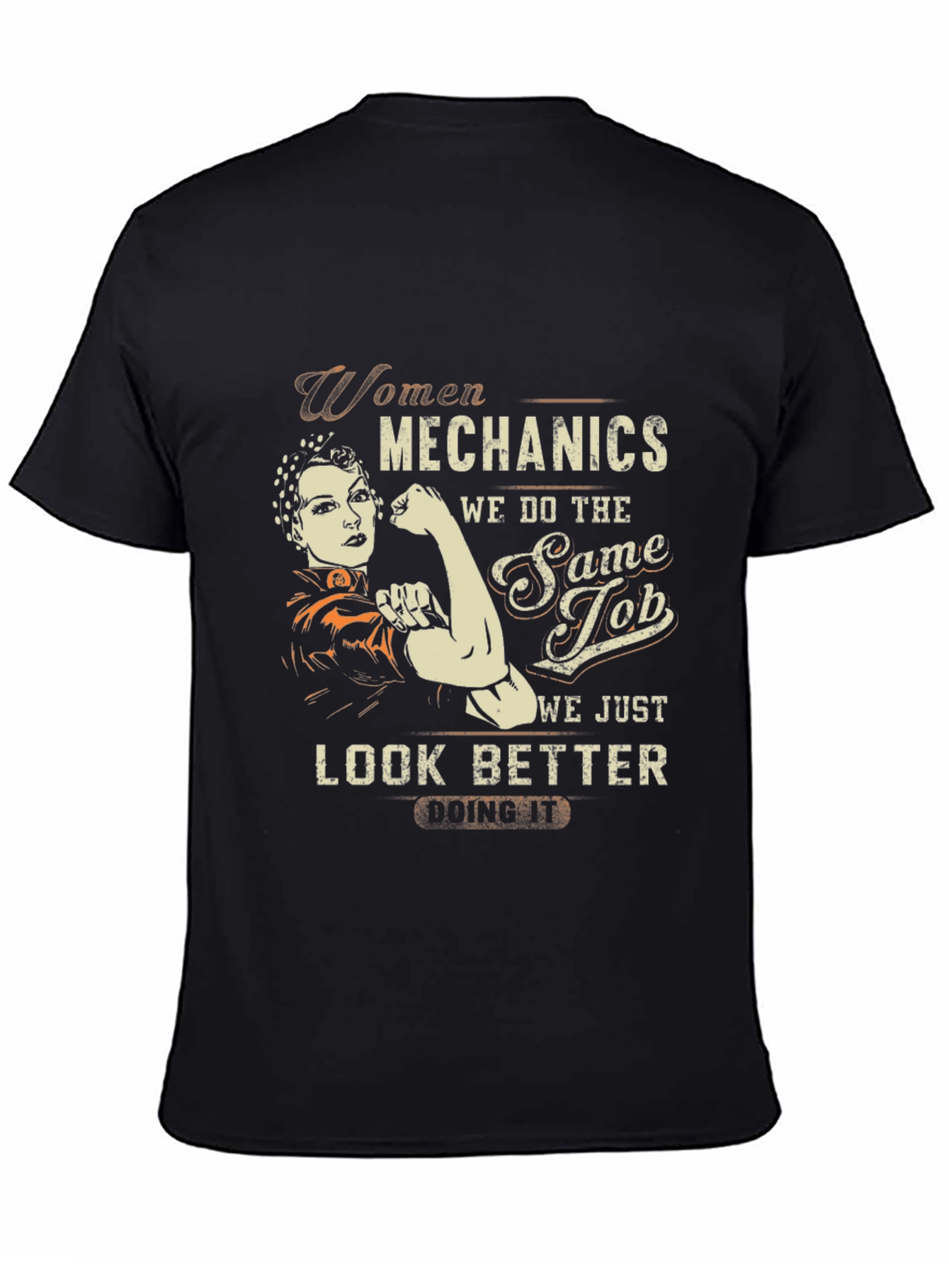 Women Mechanics T-Shirt - We Do The Same Job