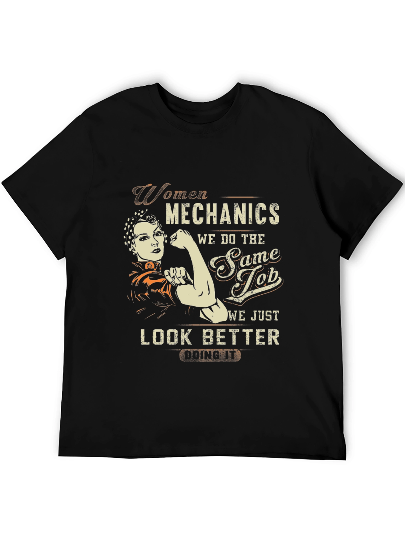 Women Mechanics T-Shirt - We Do The Same Job