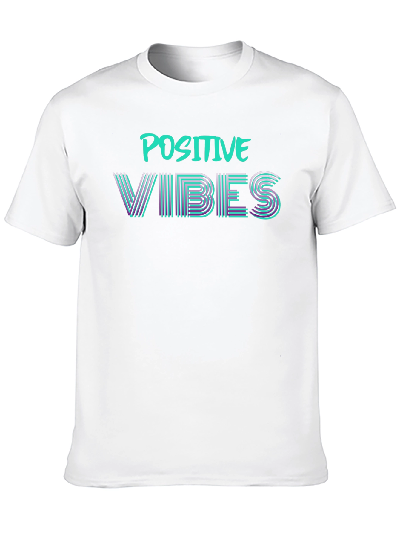 Positive Vibes Graphic Tee - Stylish & Comfy