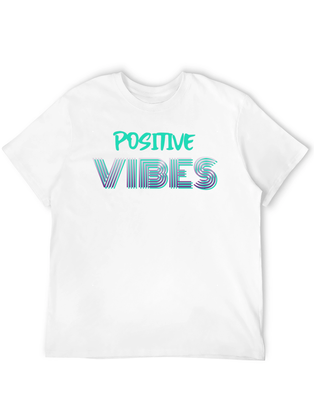 Positive Vibes Graphic Tee - Stylish & Comfy
