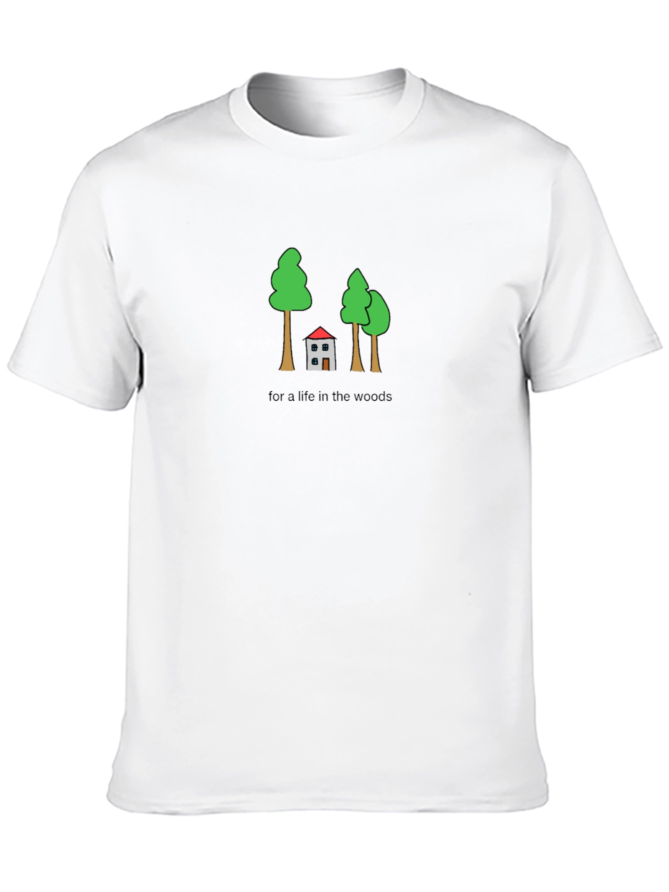 Life in the Woods Graphic Tee - Black