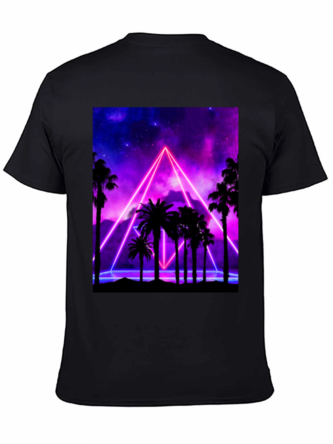 Neon Palm Tree T-Shirt