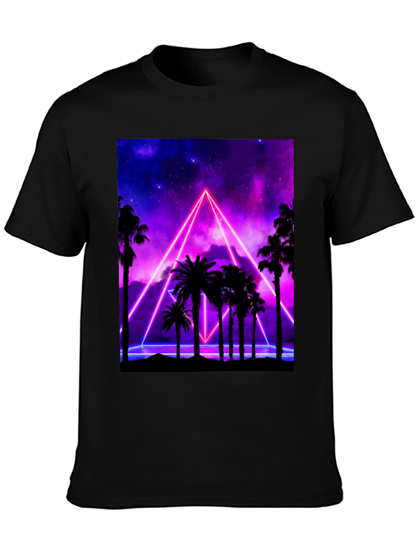 Neon Palm Tree T-Shirt