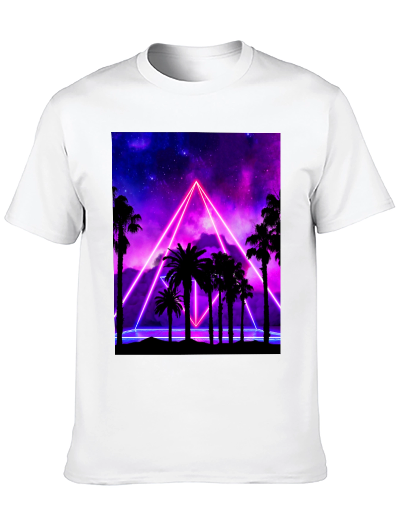 Neon Palm Tree T-Shirt