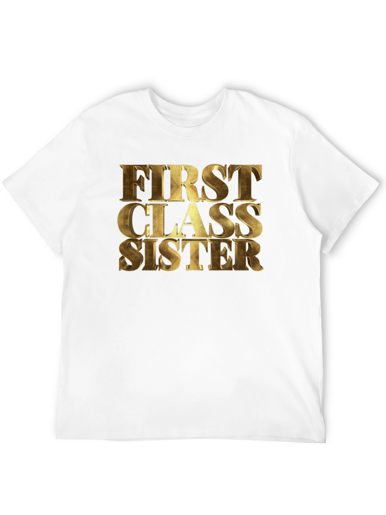 First Class Sister Graphic Tee - Black
