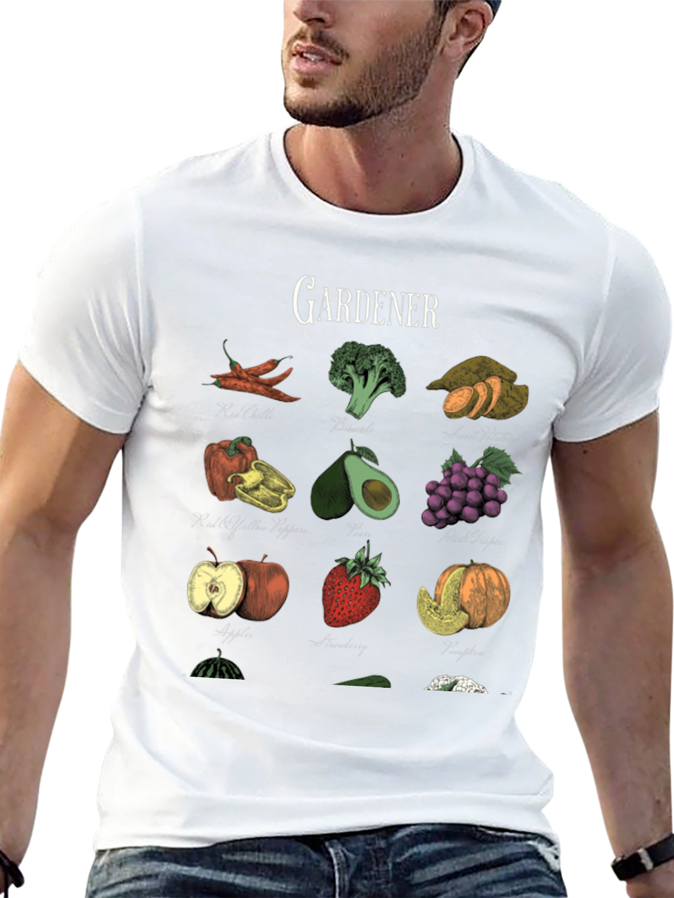 Gardeners Bounty Black Graphic Tee