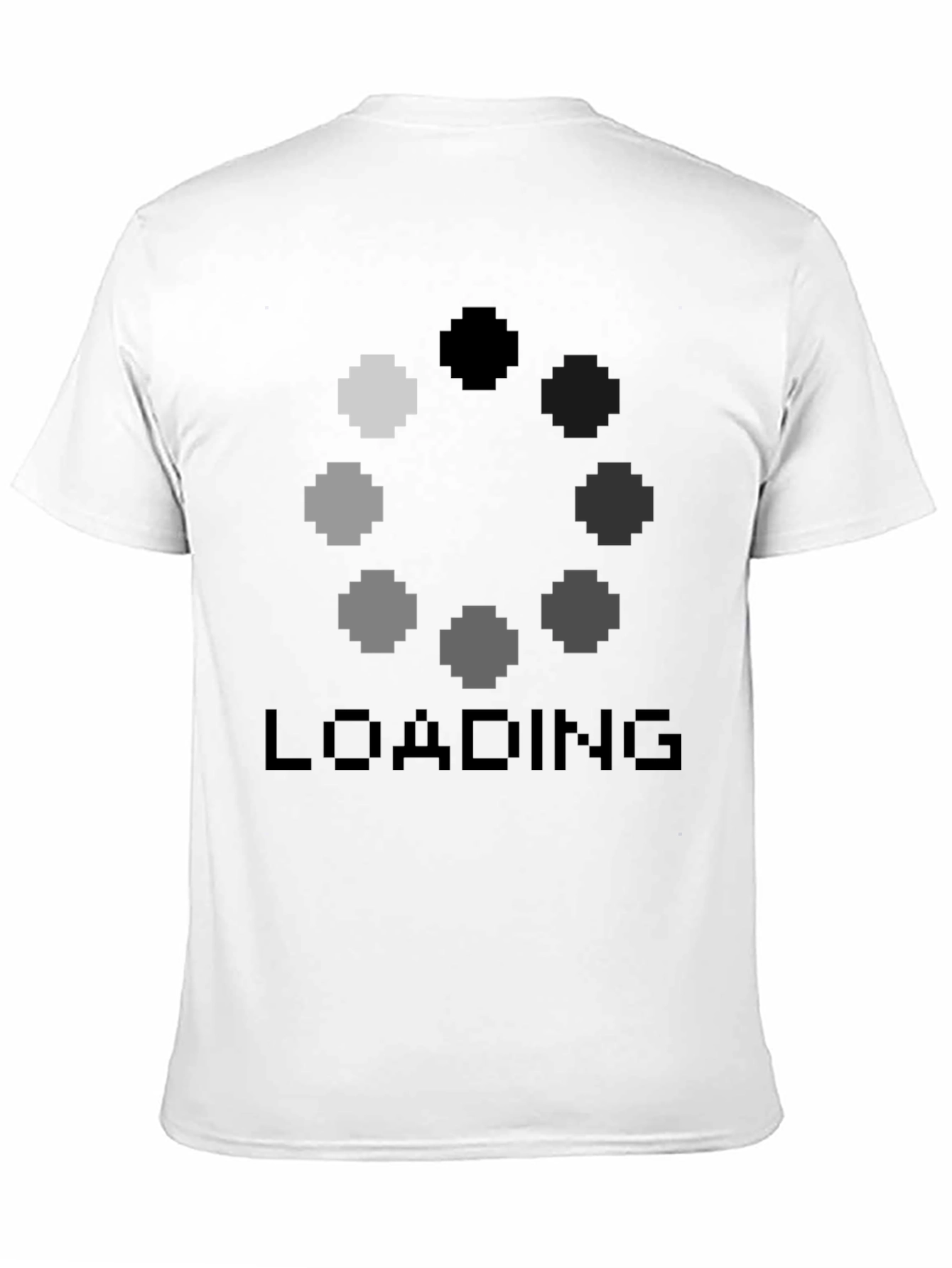 Loading Pixel Art Graphic Tee