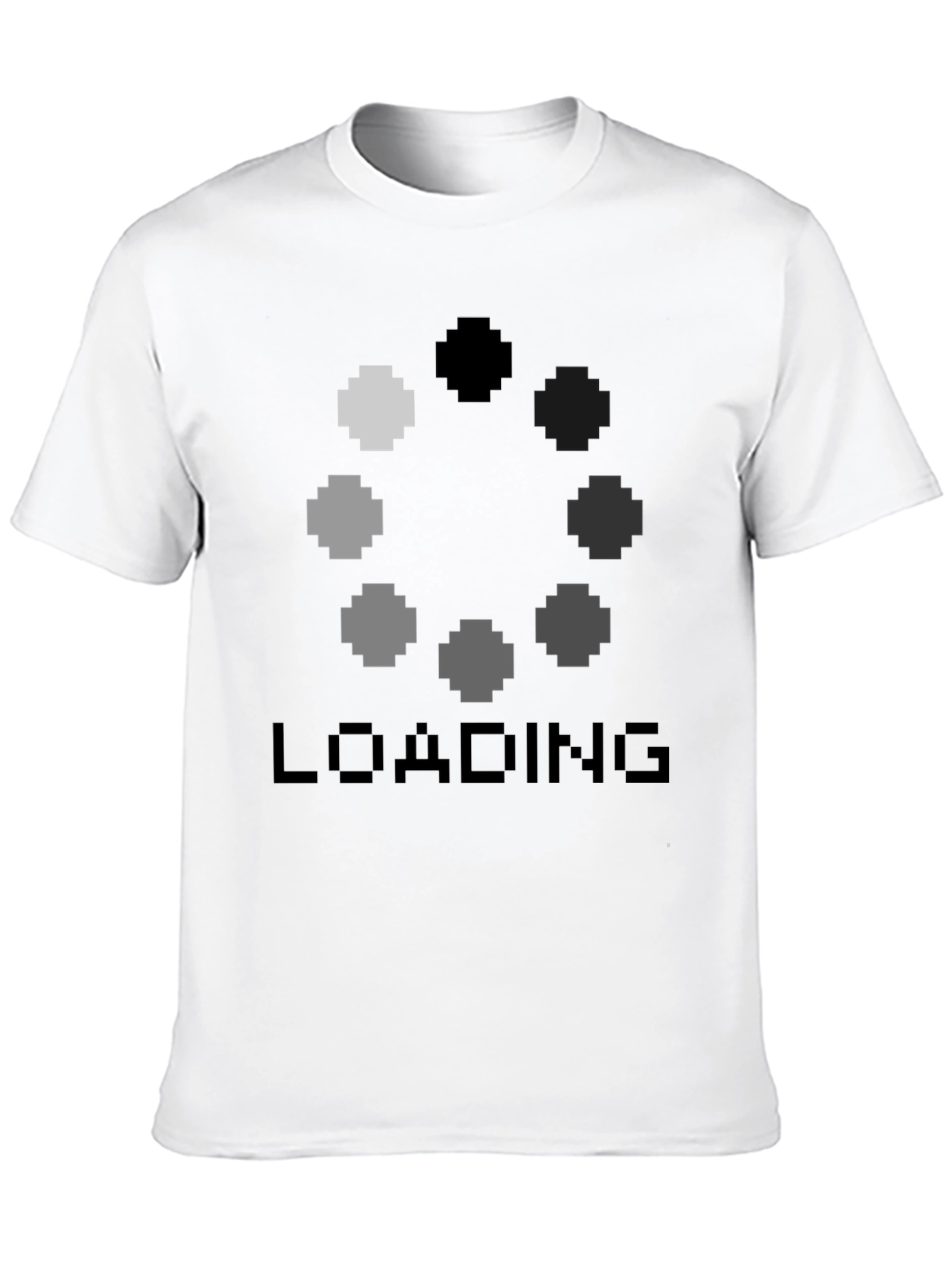 Loading Pixel Art Graphic Tee