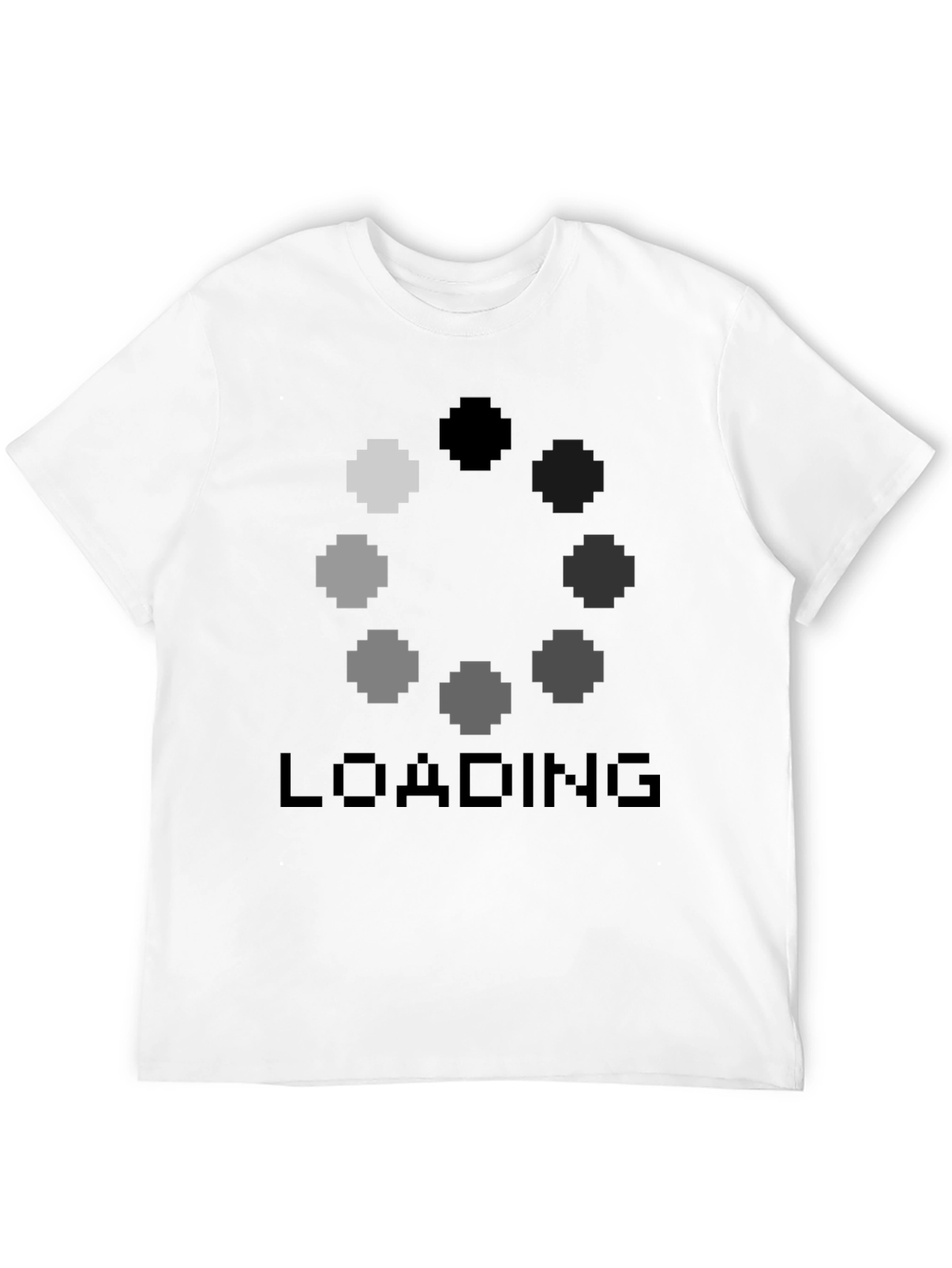 Loading Pixel Art Graphic Tee