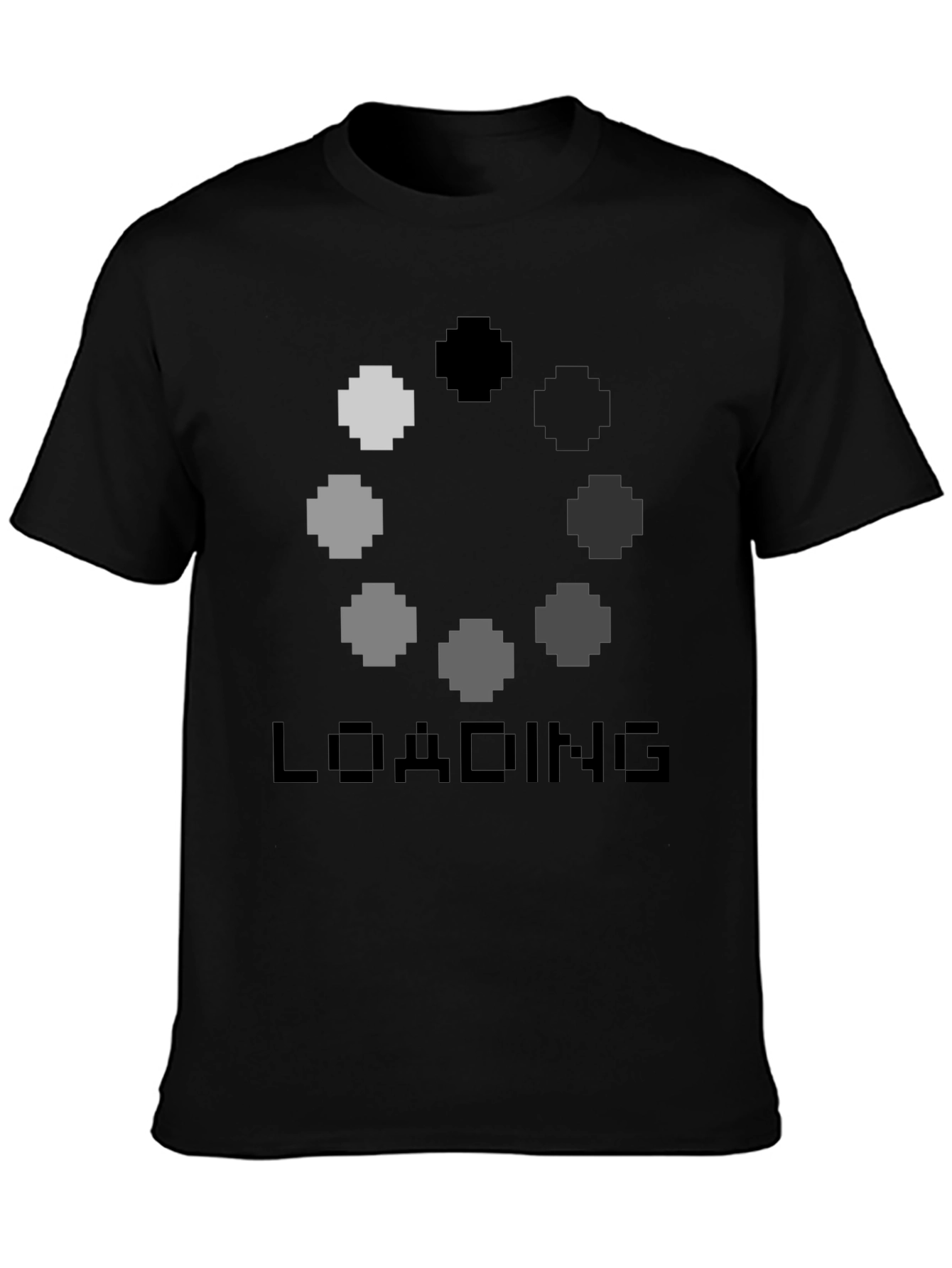 Loading Pixel Art Graphic Tee