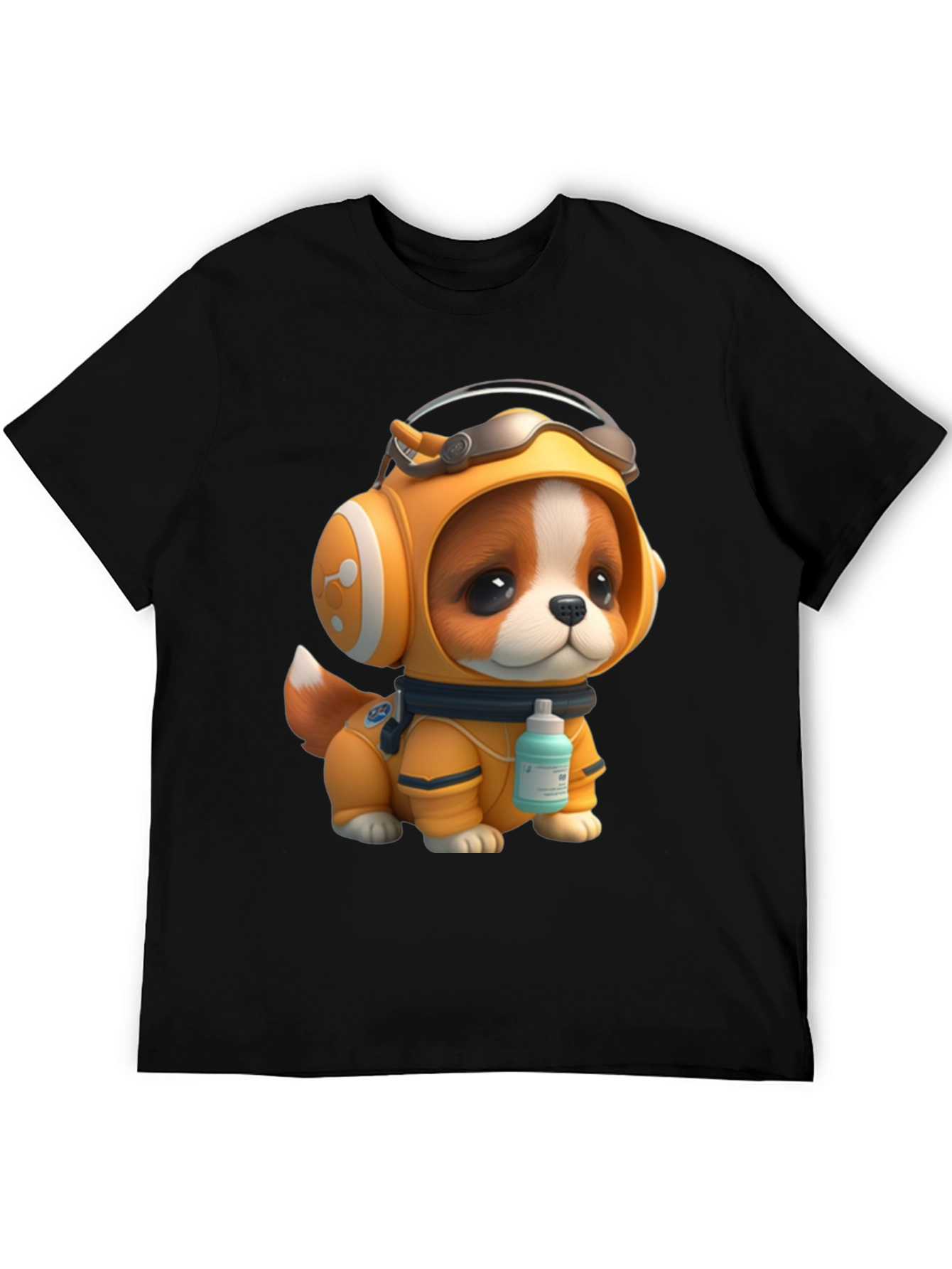 Cute Cartoon Dog Pilot T-Shirt