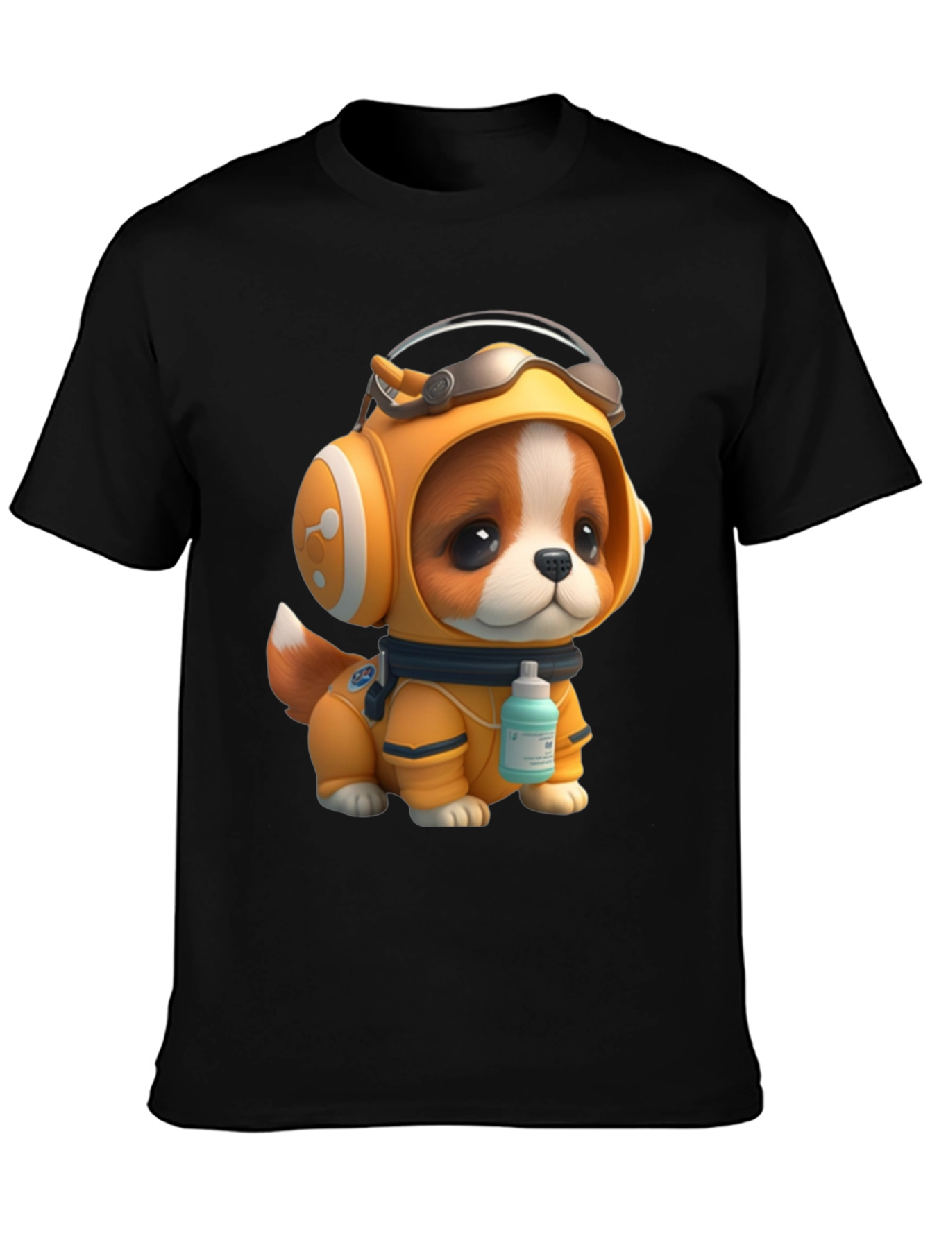 Cute Cartoon Dog Pilot T-Shirt