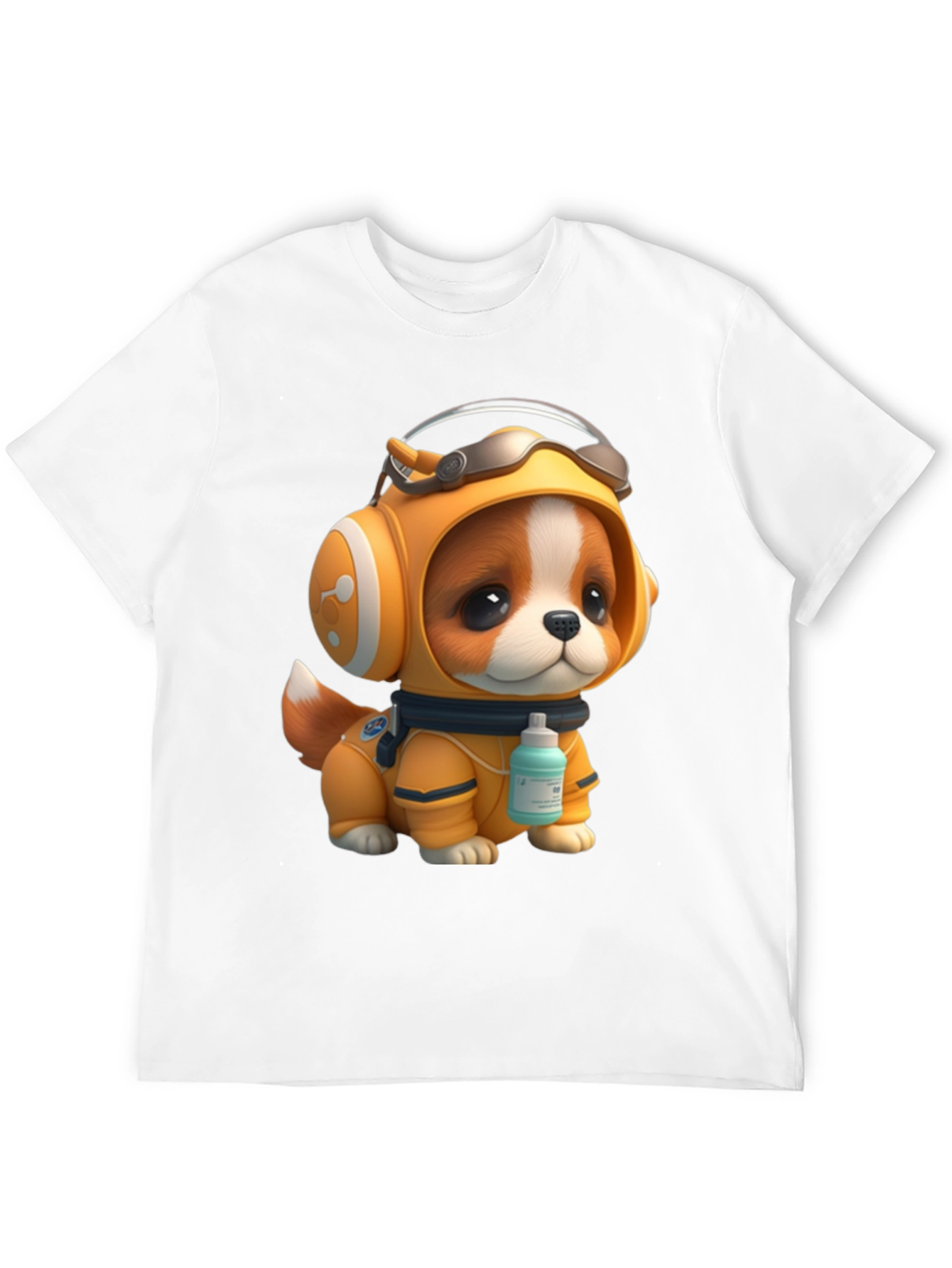 Cute Cartoon Dog Pilot T-Shirt