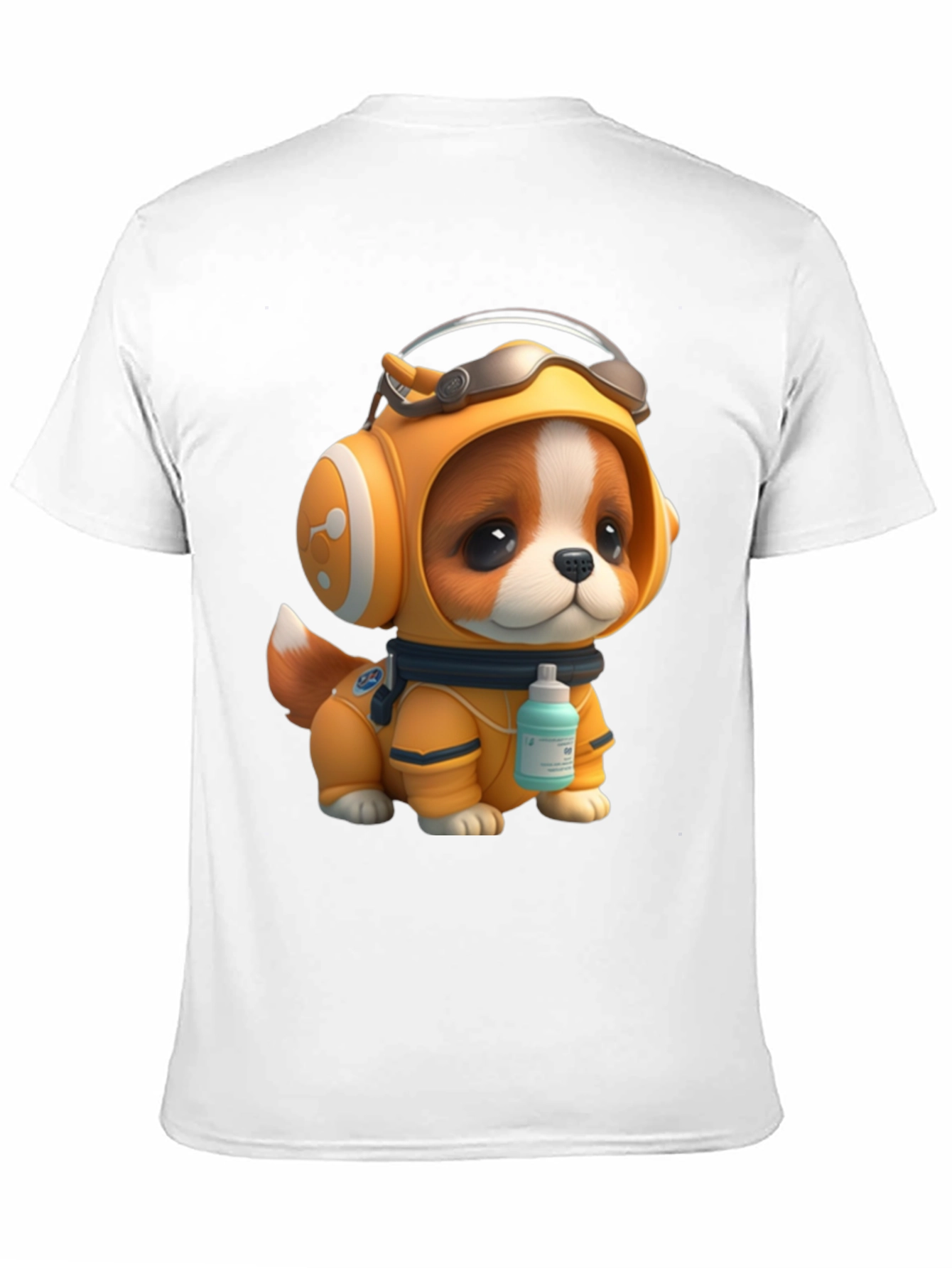 Cute Cartoon Dog Pilot T-Shirt
